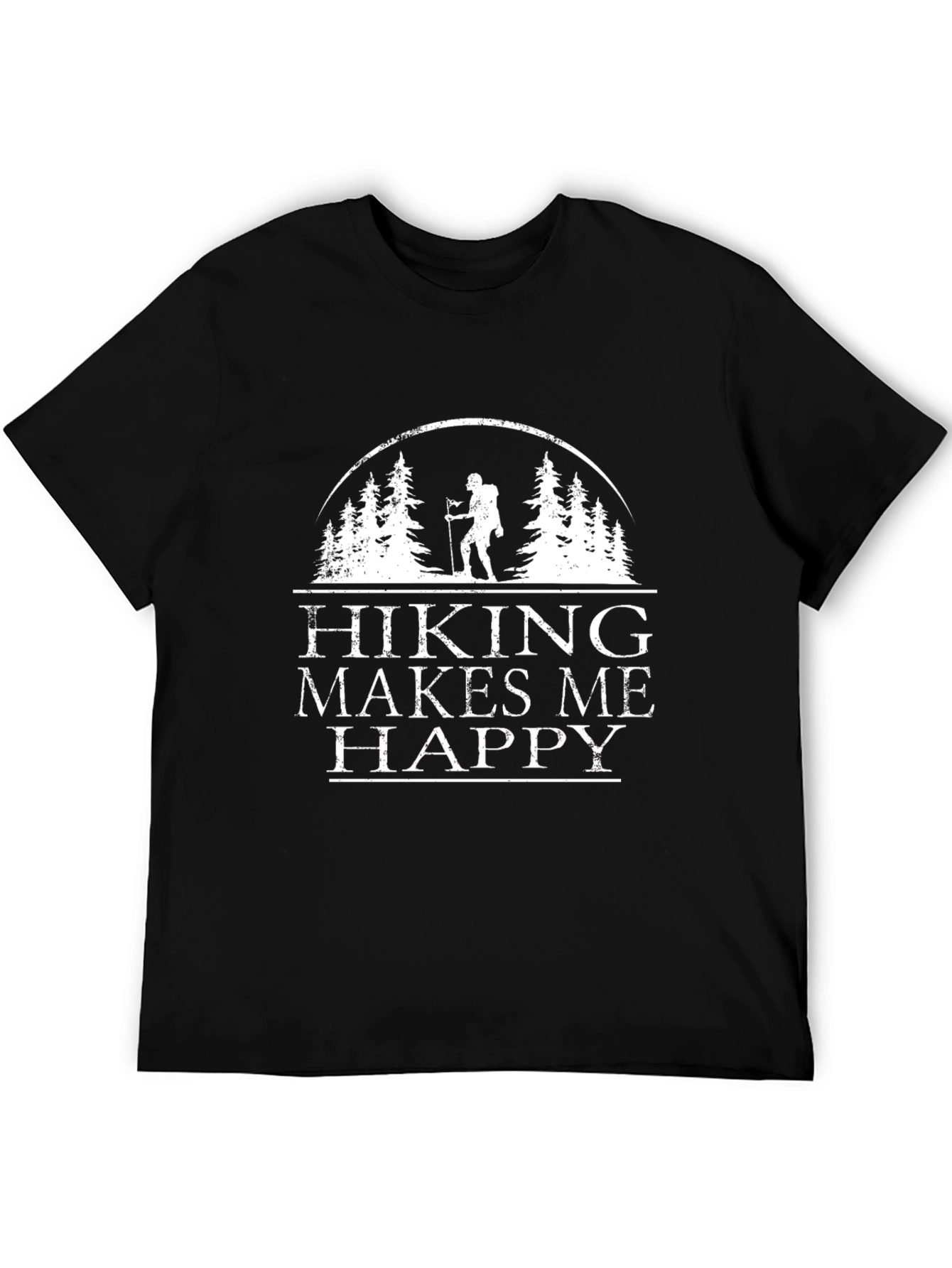 Hiking Makes Me Happy T-Shirt