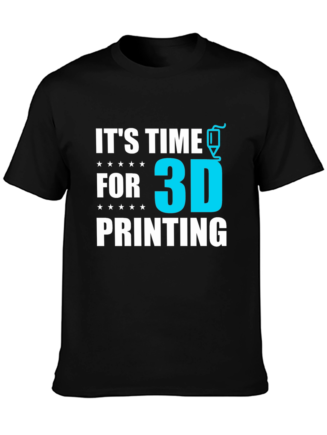 Its Time For 3D Printing T-Shirt