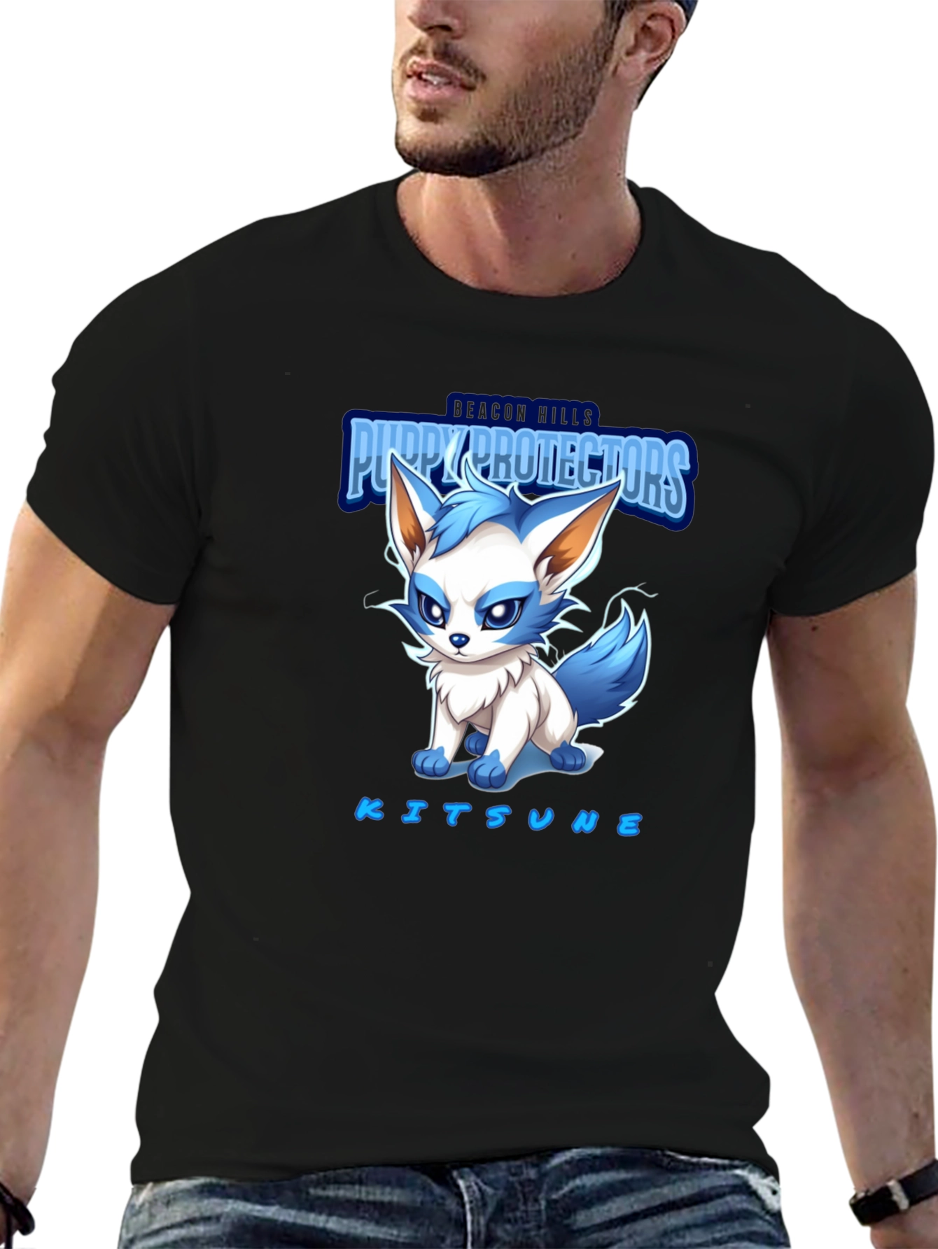 Kitsune Puppy Protectors T-Shirt