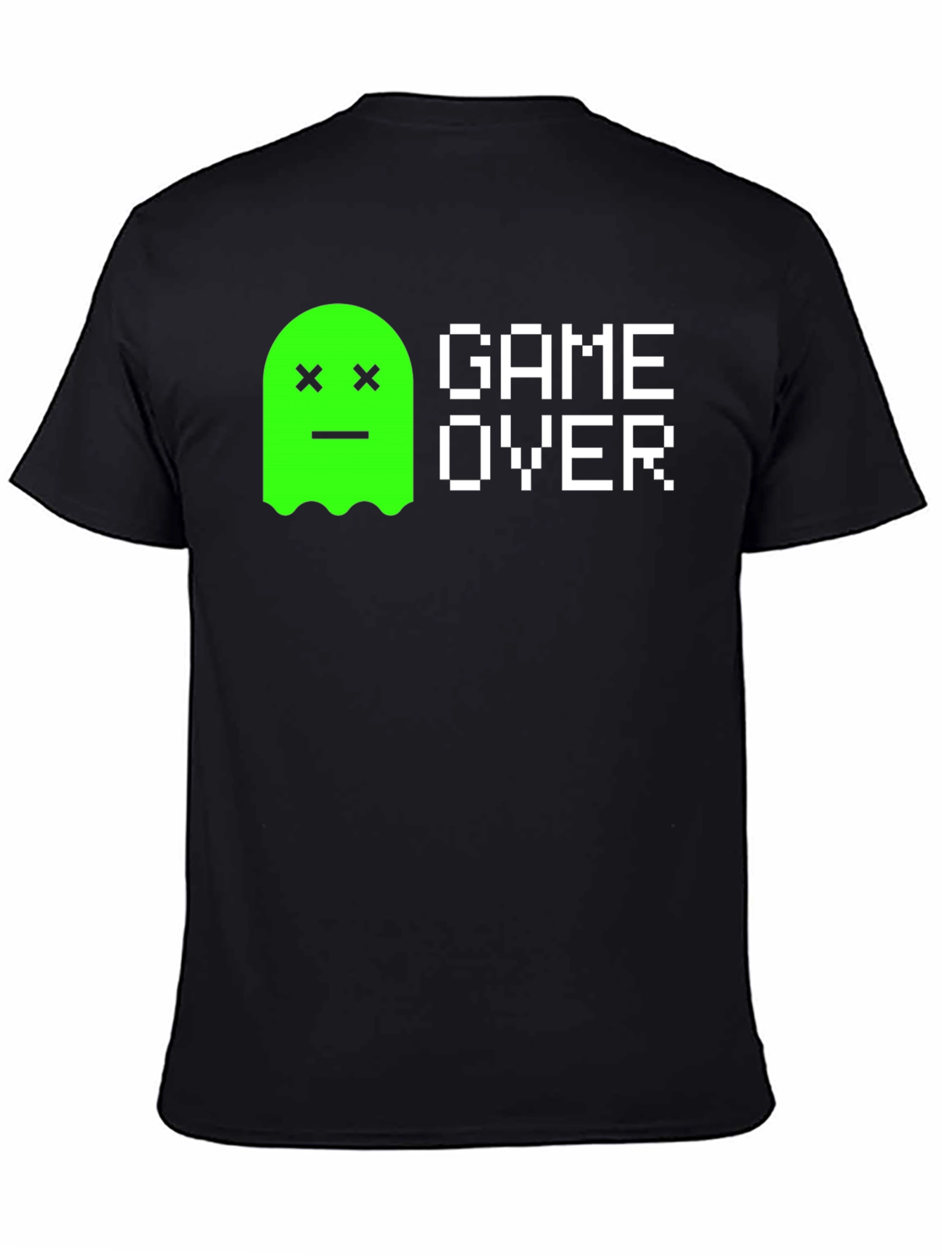 Game Over Ghost Tee - Retro Gaming T-Shirt