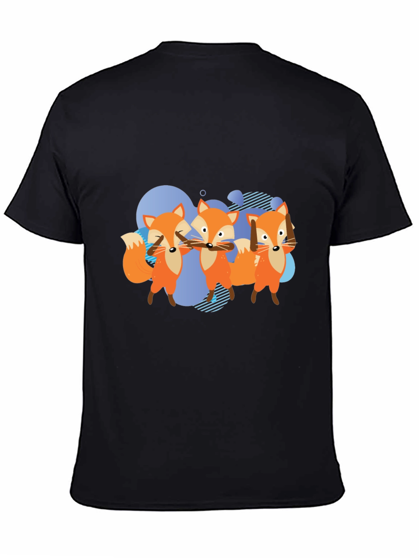 Fox Graphic Black T-Shirt