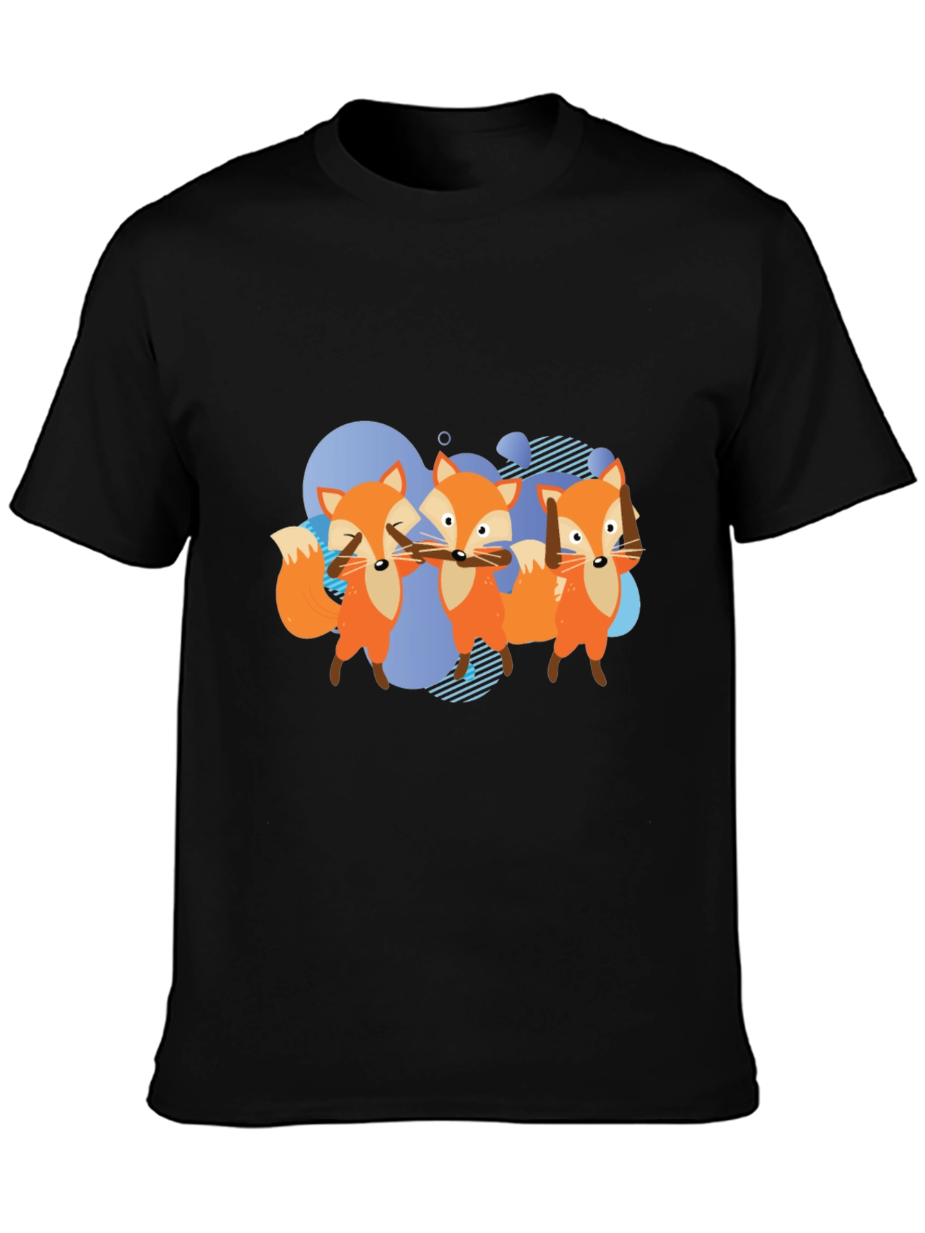Fox Graphic Black T-Shirt
