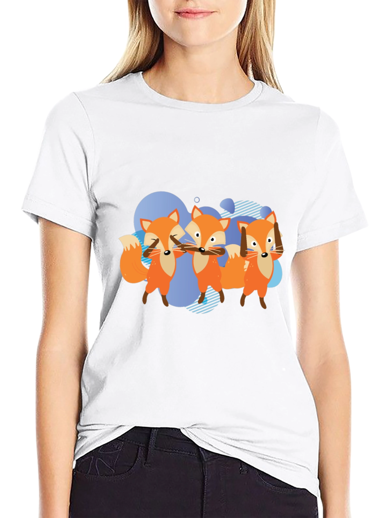 Fox Graphic Black T-Shirt
