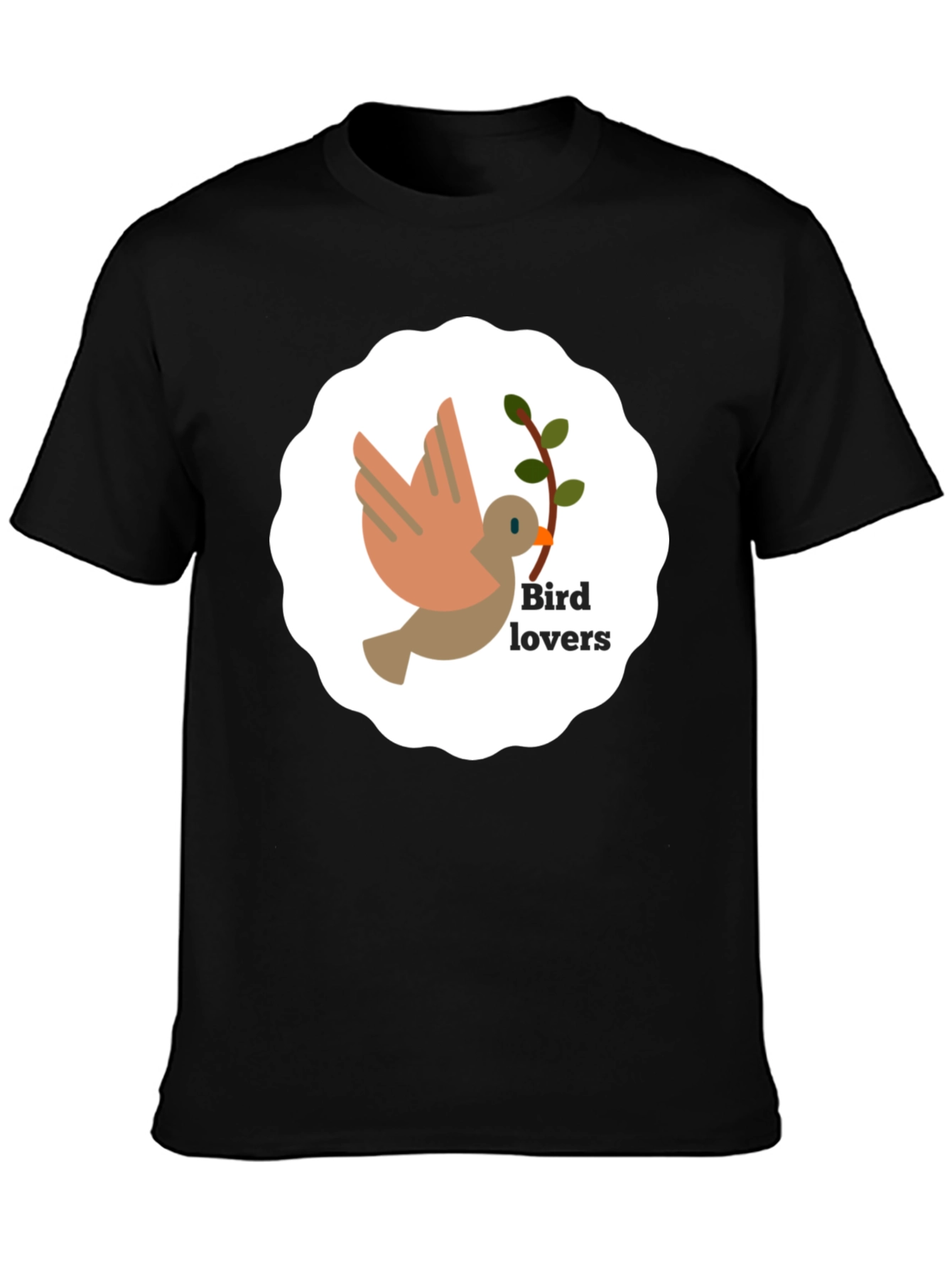 Bird Lovers Graphic Tee - Soft Cotton Blend