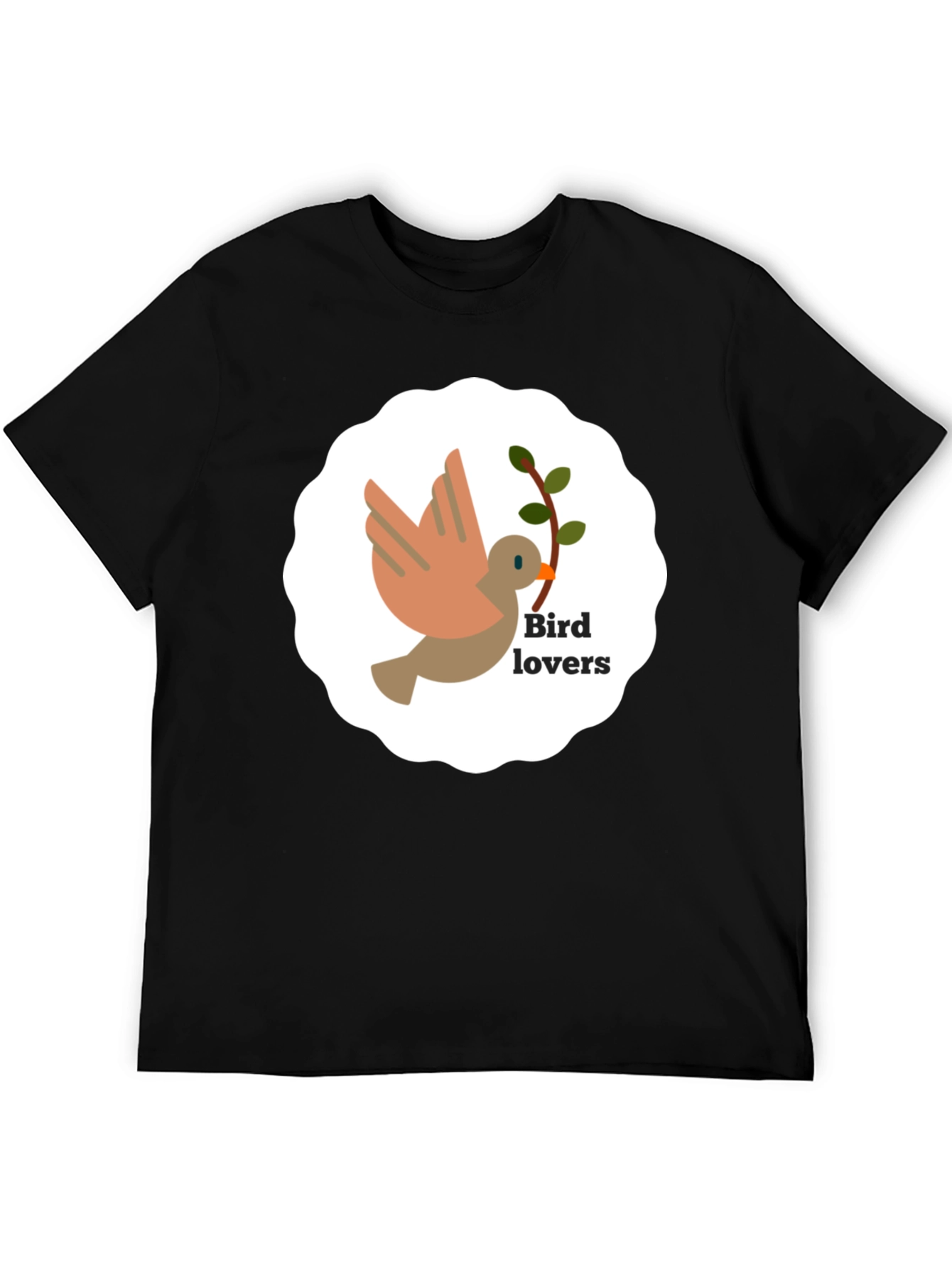 Bird Lovers Graphic Tee - Soft Cotton Blend