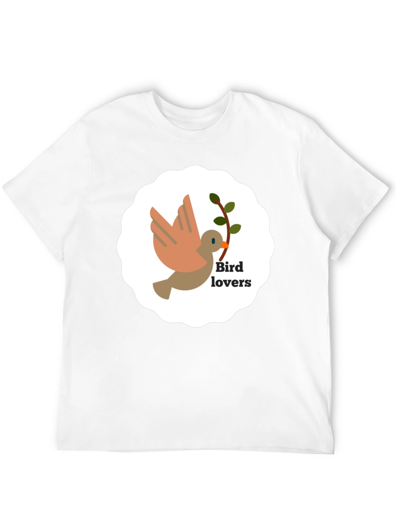 Bird Lovers Graphic Tee - Soft Cotton Blend