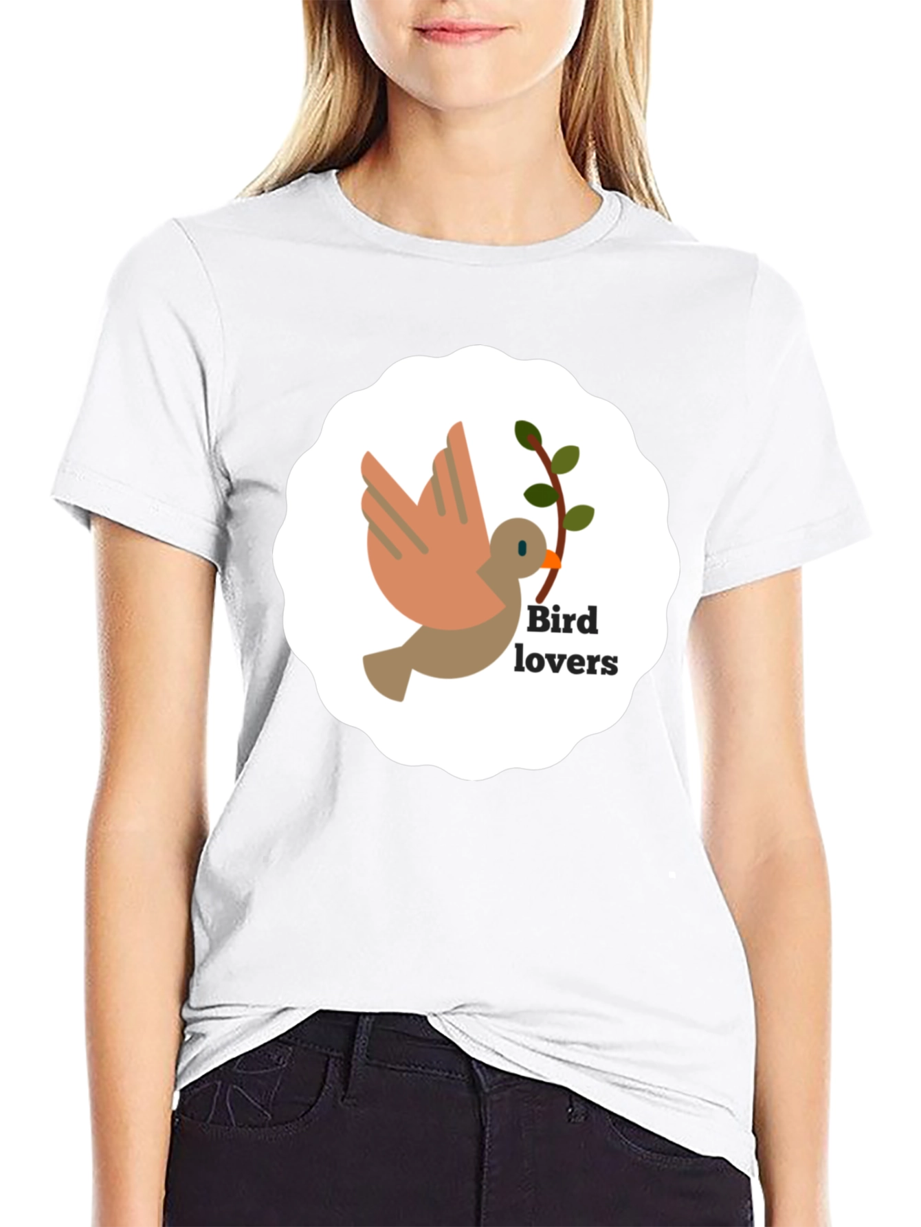 Bird Lovers Graphic Tee - Soft Cotton Blend