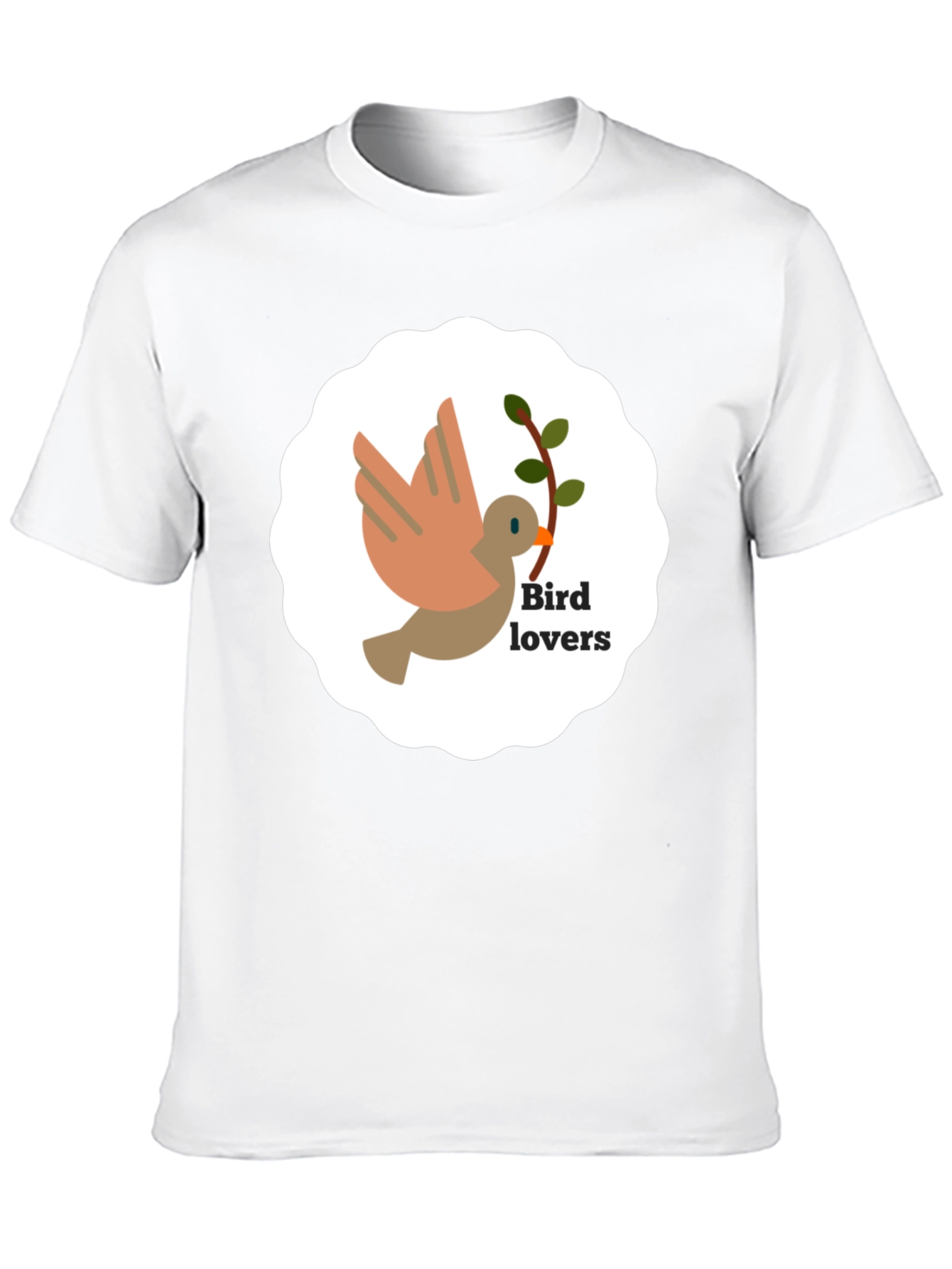 Bird Lovers Graphic Tee - Soft Cotton Blend