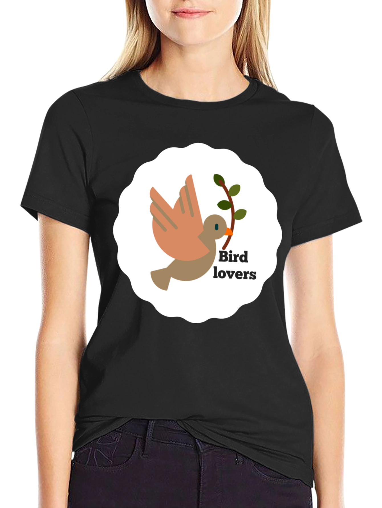 Bird Lovers Graphic Tee - Soft Cotton Blend