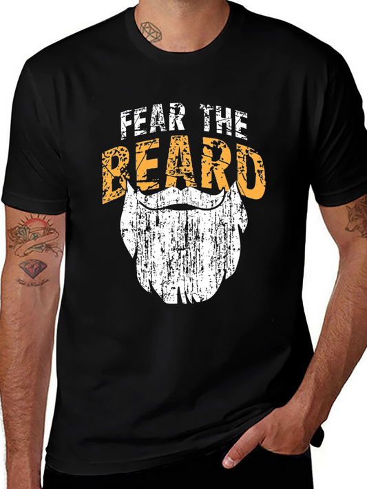Fear the Beard T-Shirt - Graphic Tee for Men