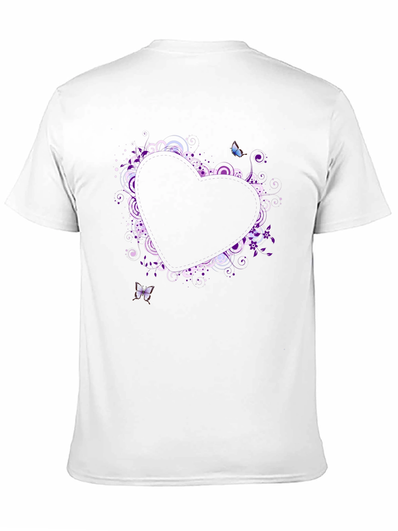 Heart Butterfly Graphic T-Shirt