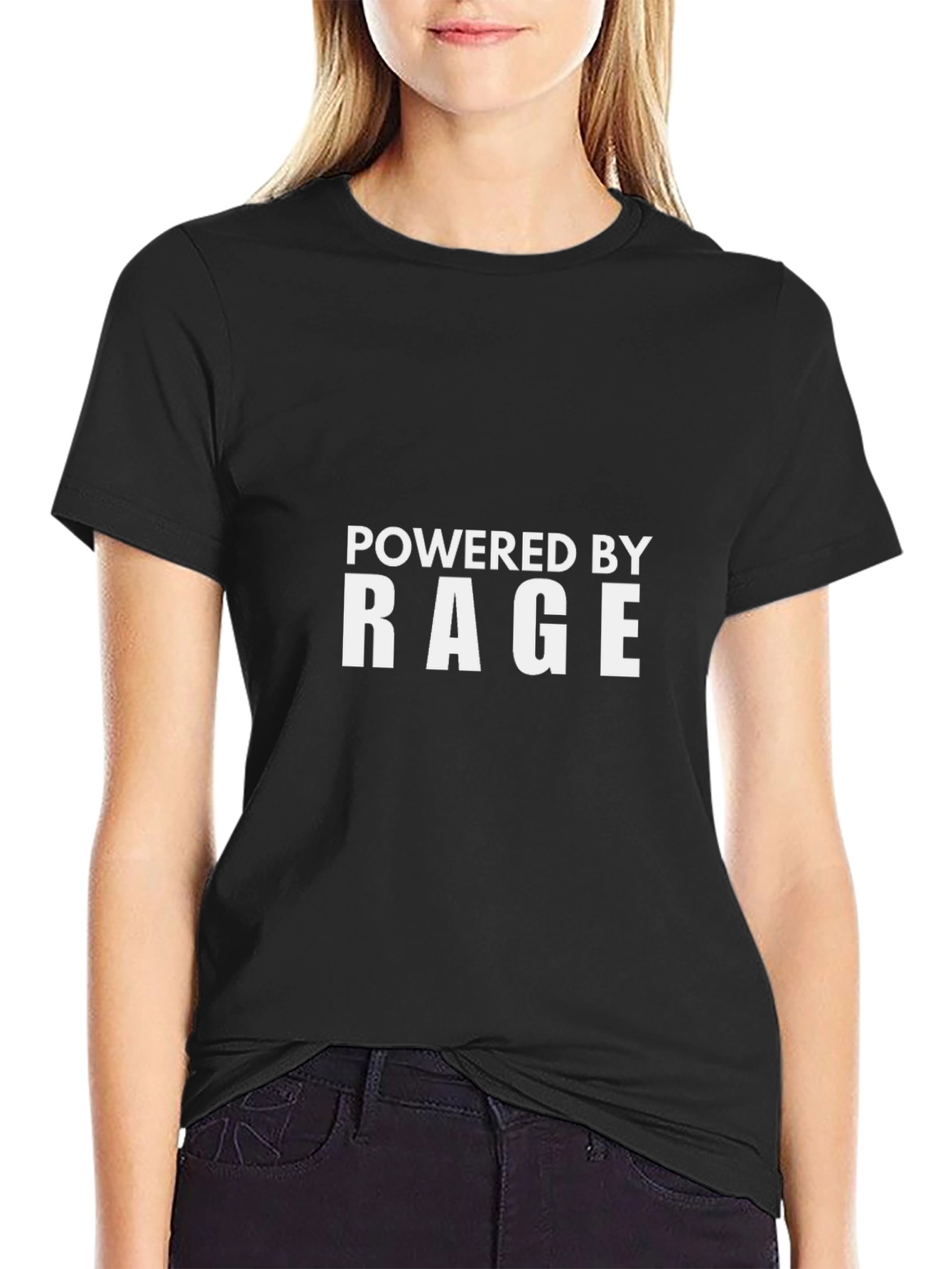 Powered by Rage - Graphic T-Shirt