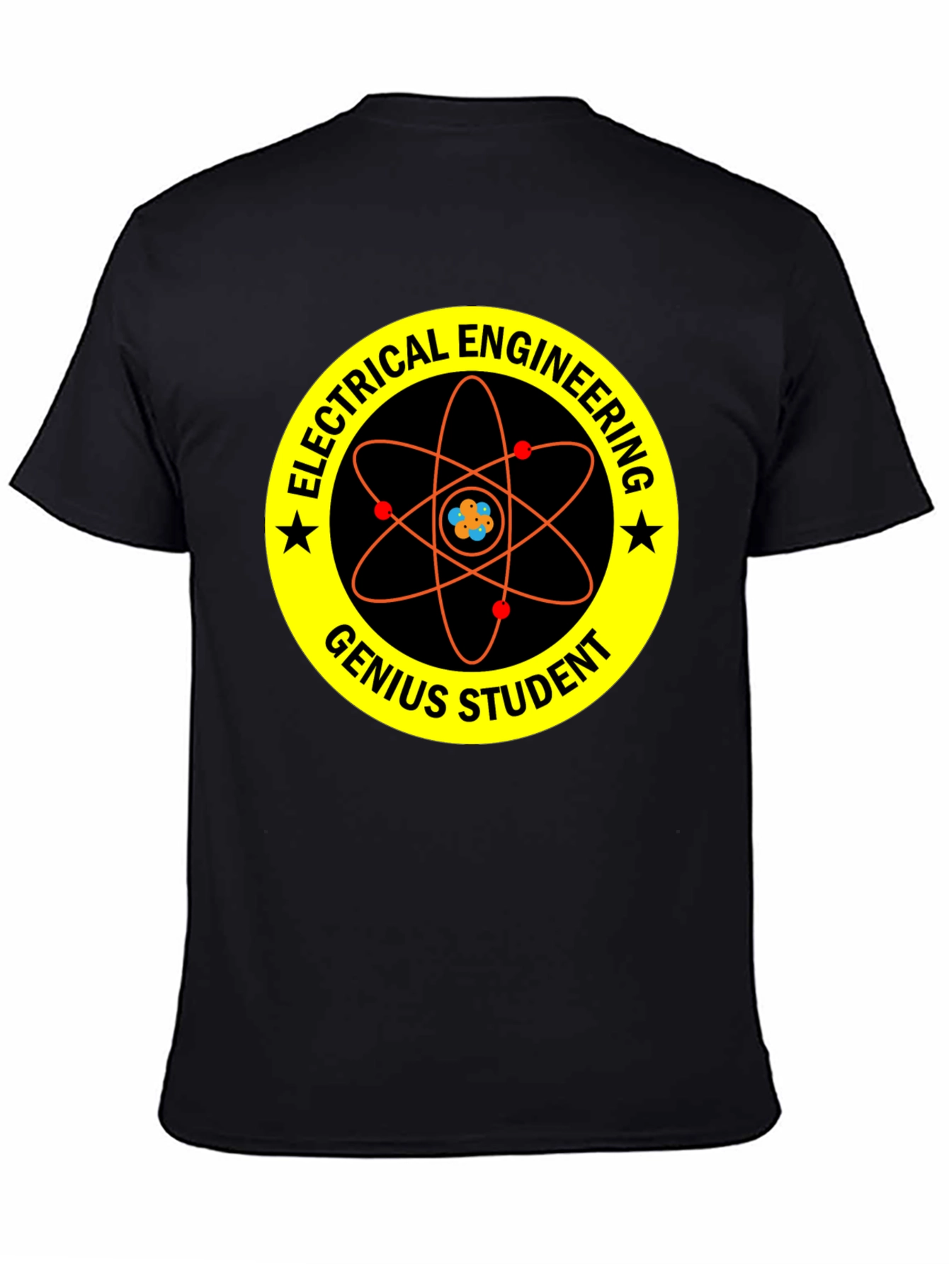Electrical Engineering Genius Student Black T-Shirt