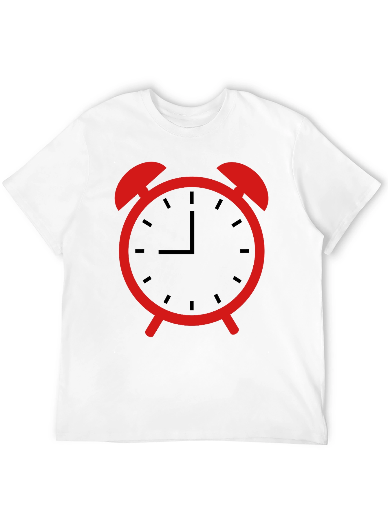 Alarm Clock Graphic Tee - Bold & Stylish