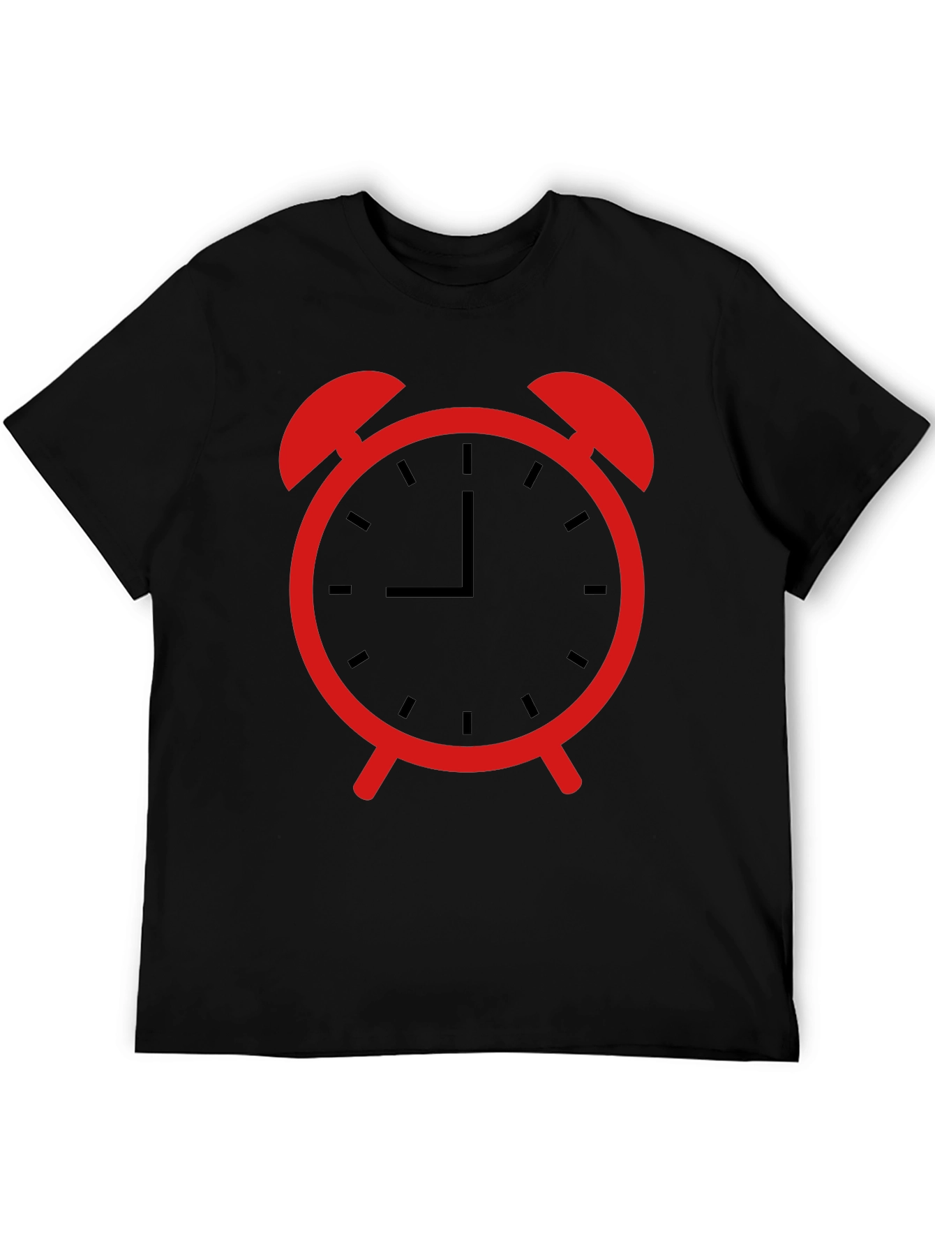 Alarm Clock Graphic Tee - Bold & Stylish