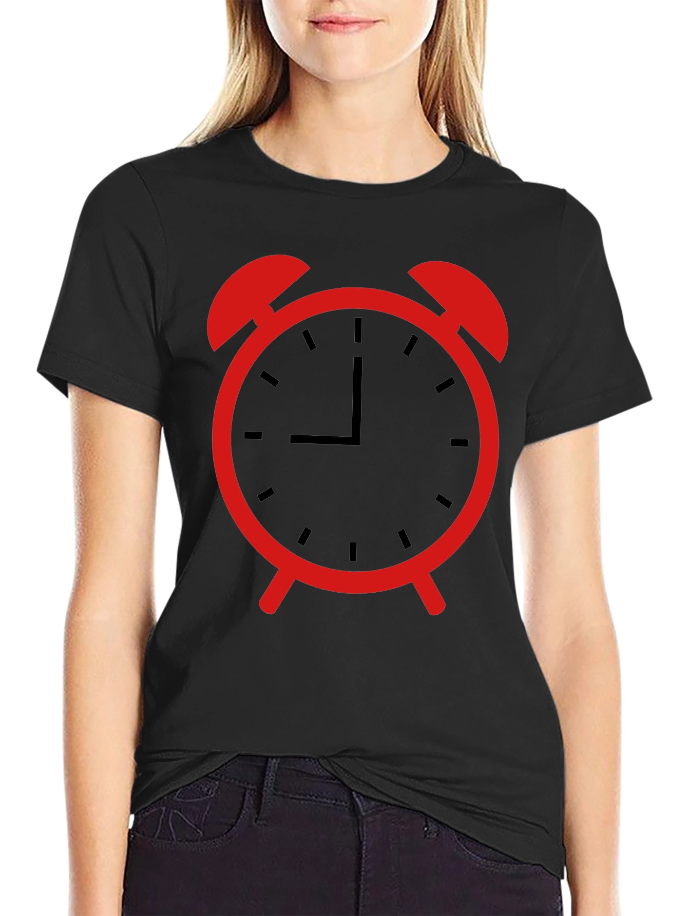 Alarm Clock Graphic Tee - Bold & Stylish