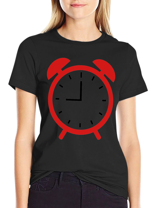 Alarm Clock Graphic Tee - Bold & Stylish