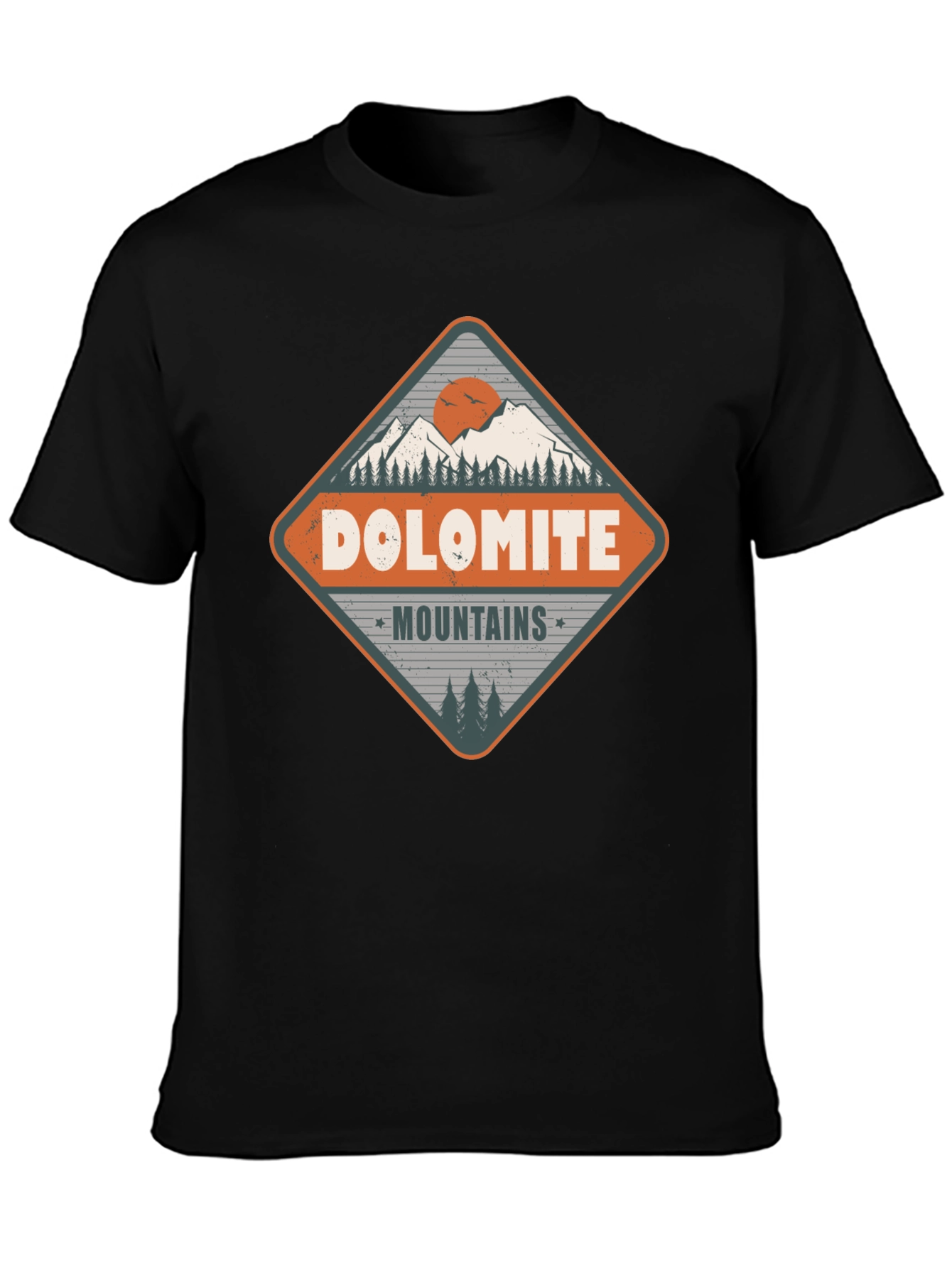 Dolomite Mountains Graphic Tee - Adventure Awaits