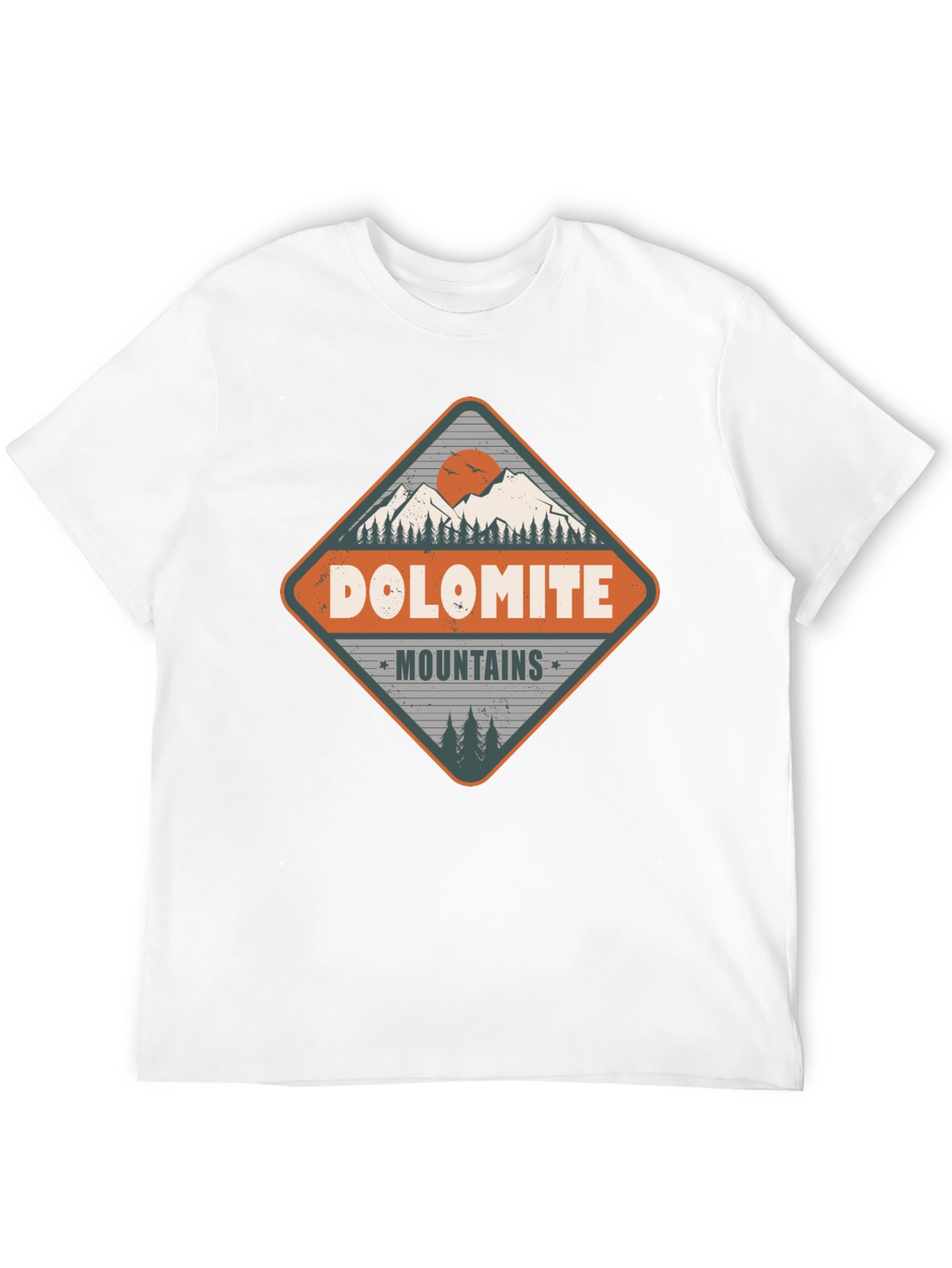 Dolomite Mountains Graphic Tee - Adventure Awaits