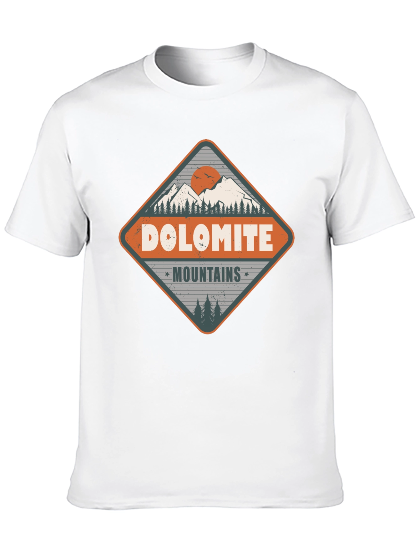 Dolomite Mountains Graphic Tee - Adventure Awaits