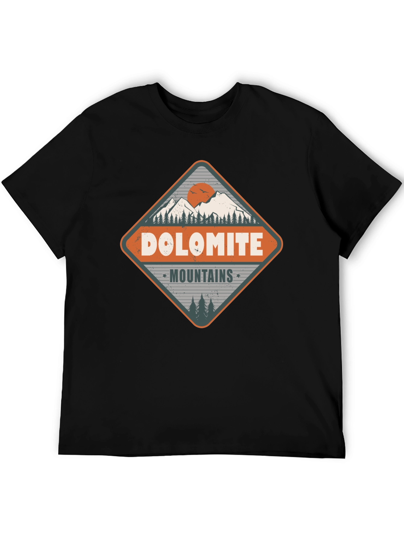 Dolomite Mountains Graphic Tee - Adventure Awaits