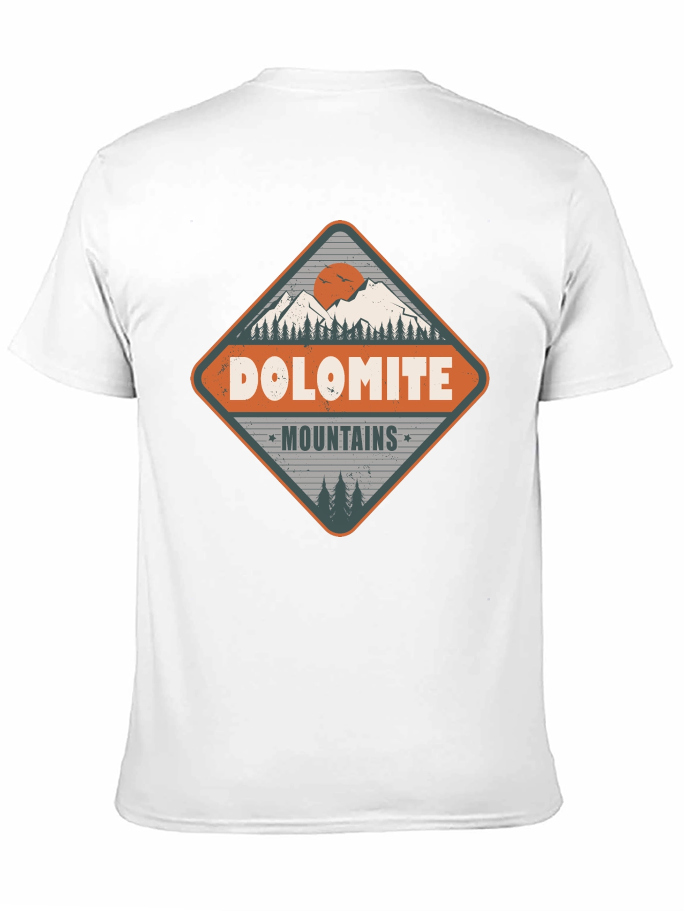 Dolomite Mountains Graphic Tee - Adventure Awaits
