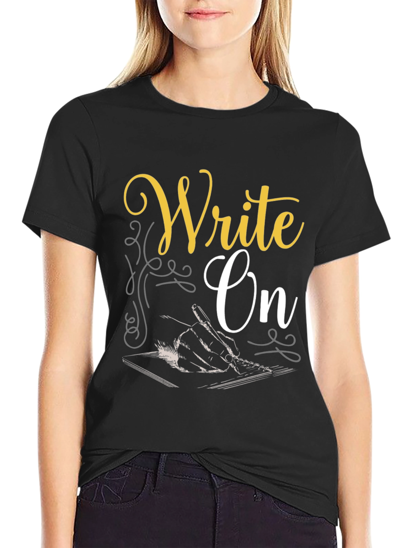 Write On Graphic T-Shirt