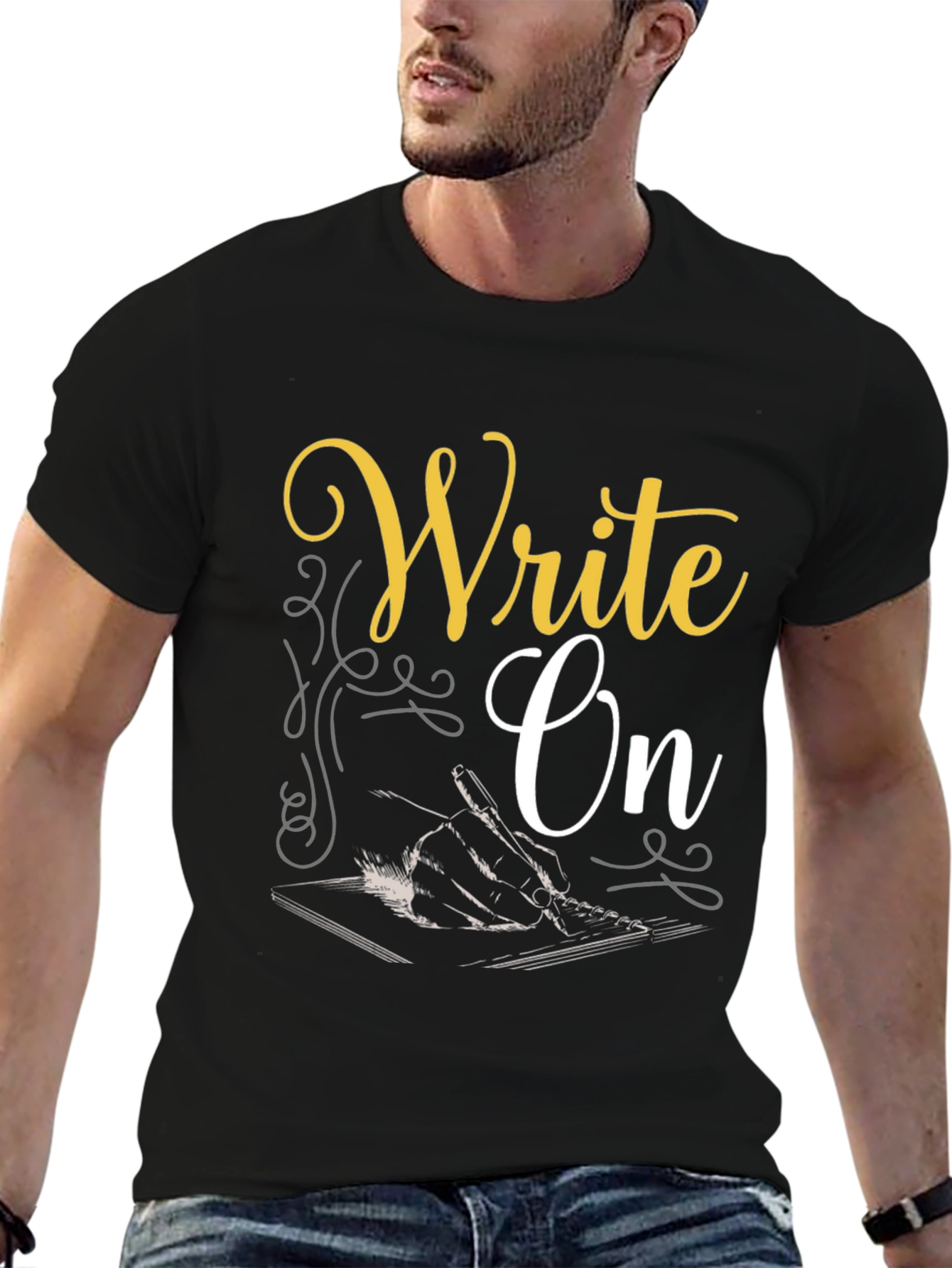 Write On Graphic T-Shirt