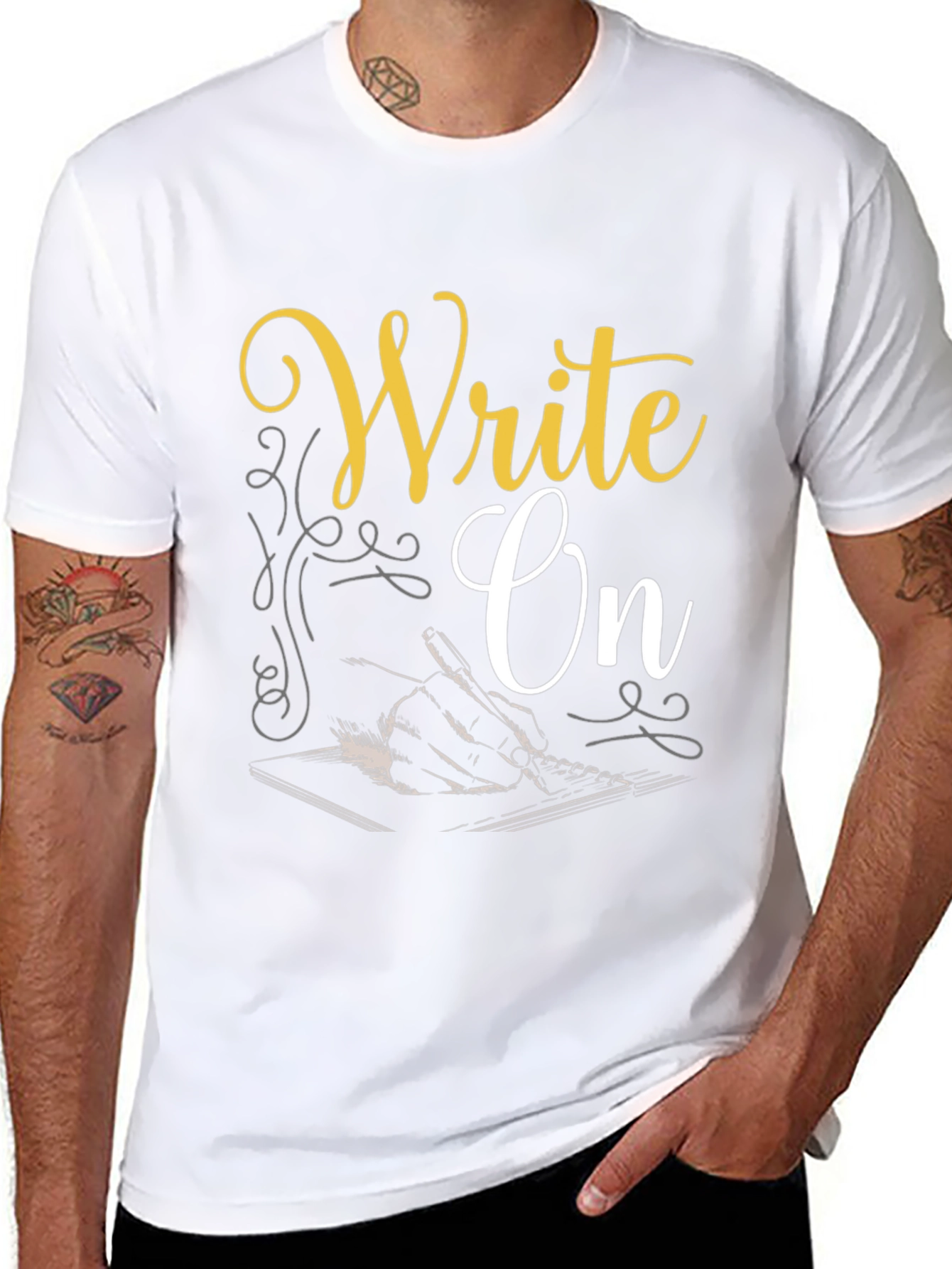 Write On Graphic T-Shirt