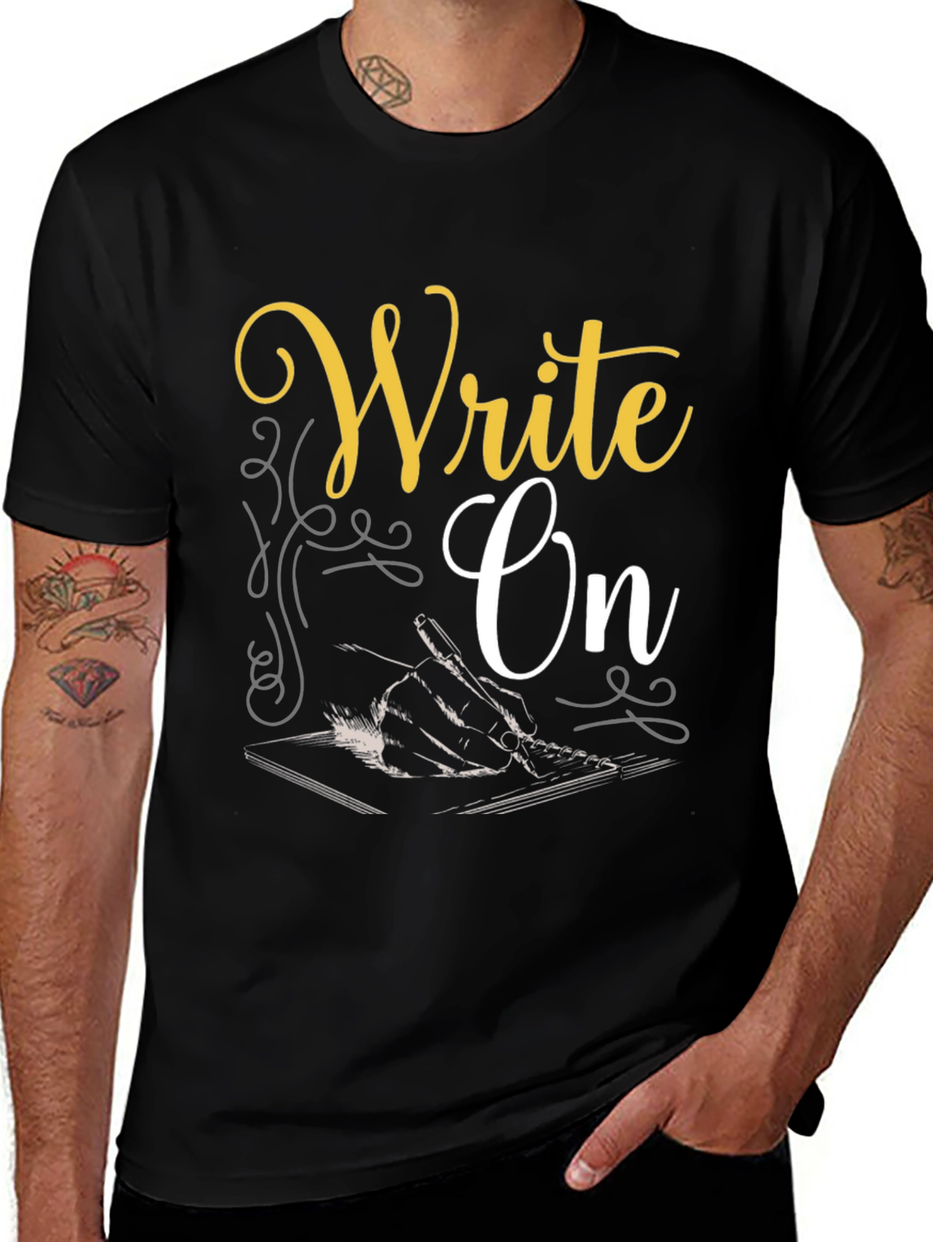 Write On Graphic T-Shirt