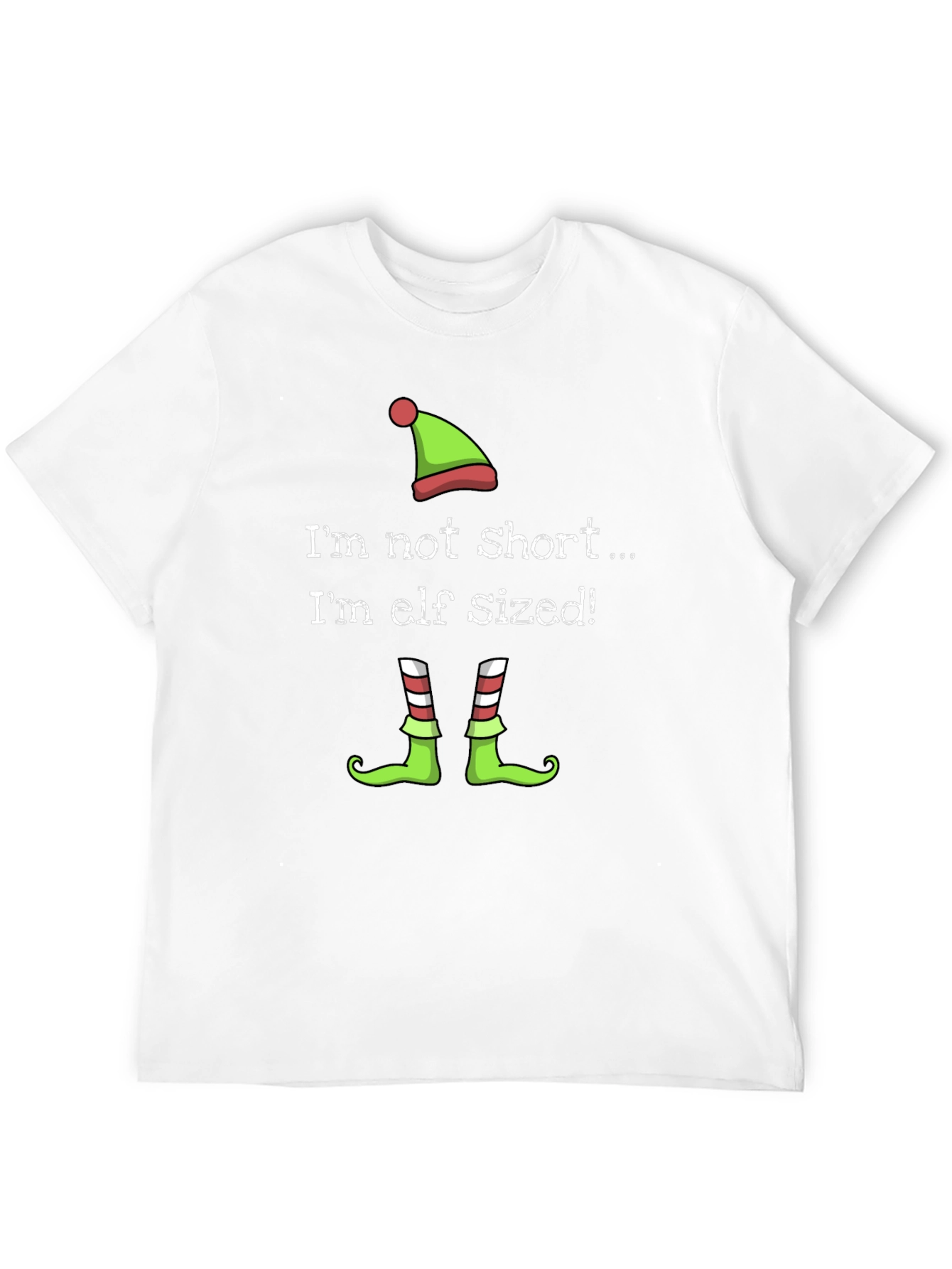 Elf Sized Graphic Tee - Holiday Fun