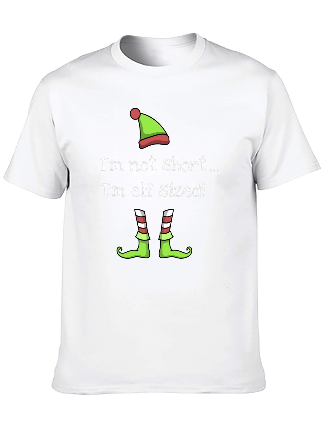 Elf Sized Graphic Tee - Holiday Fun
