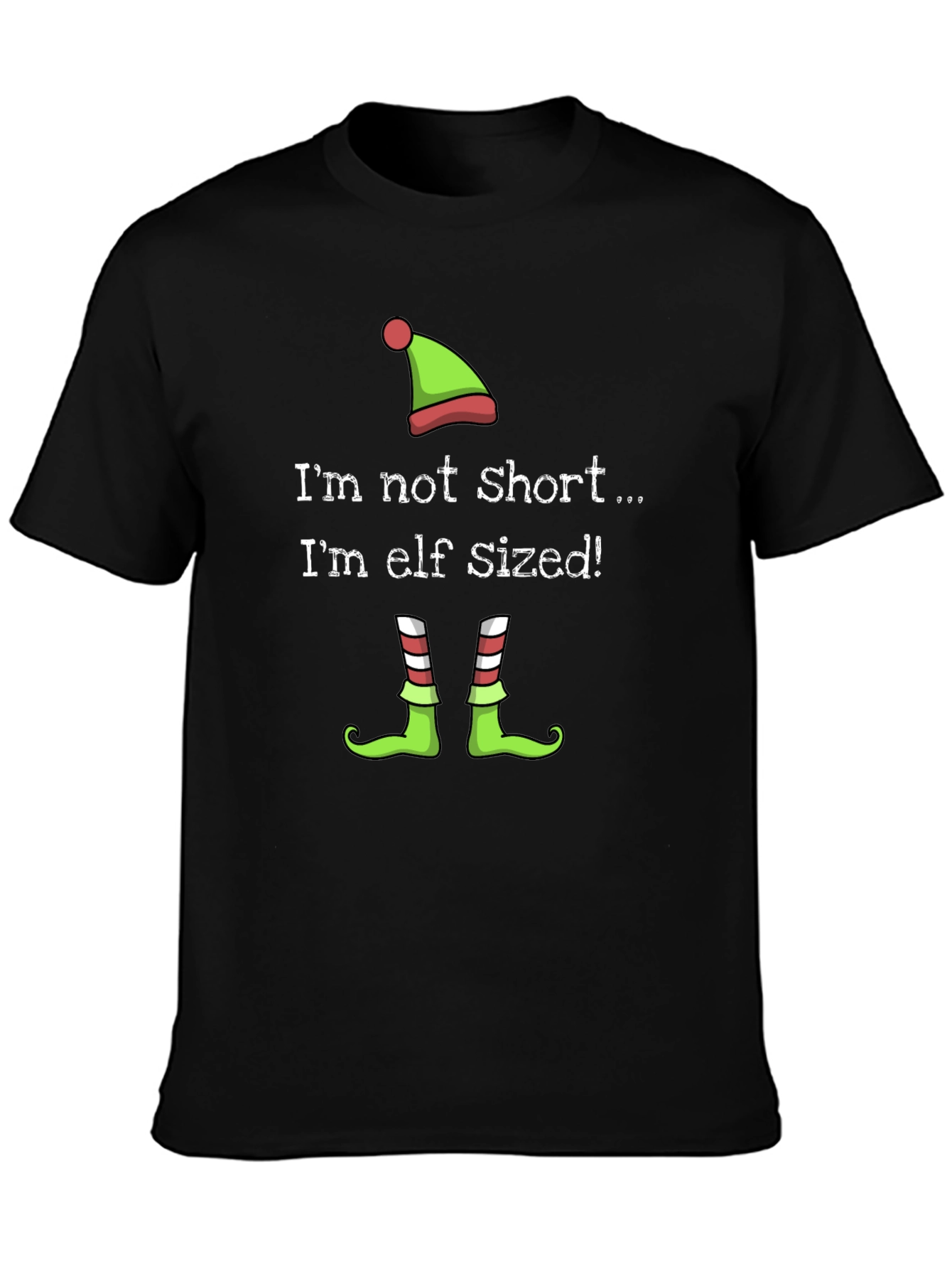 Elf Sized Graphic Tee - Holiday Fun
