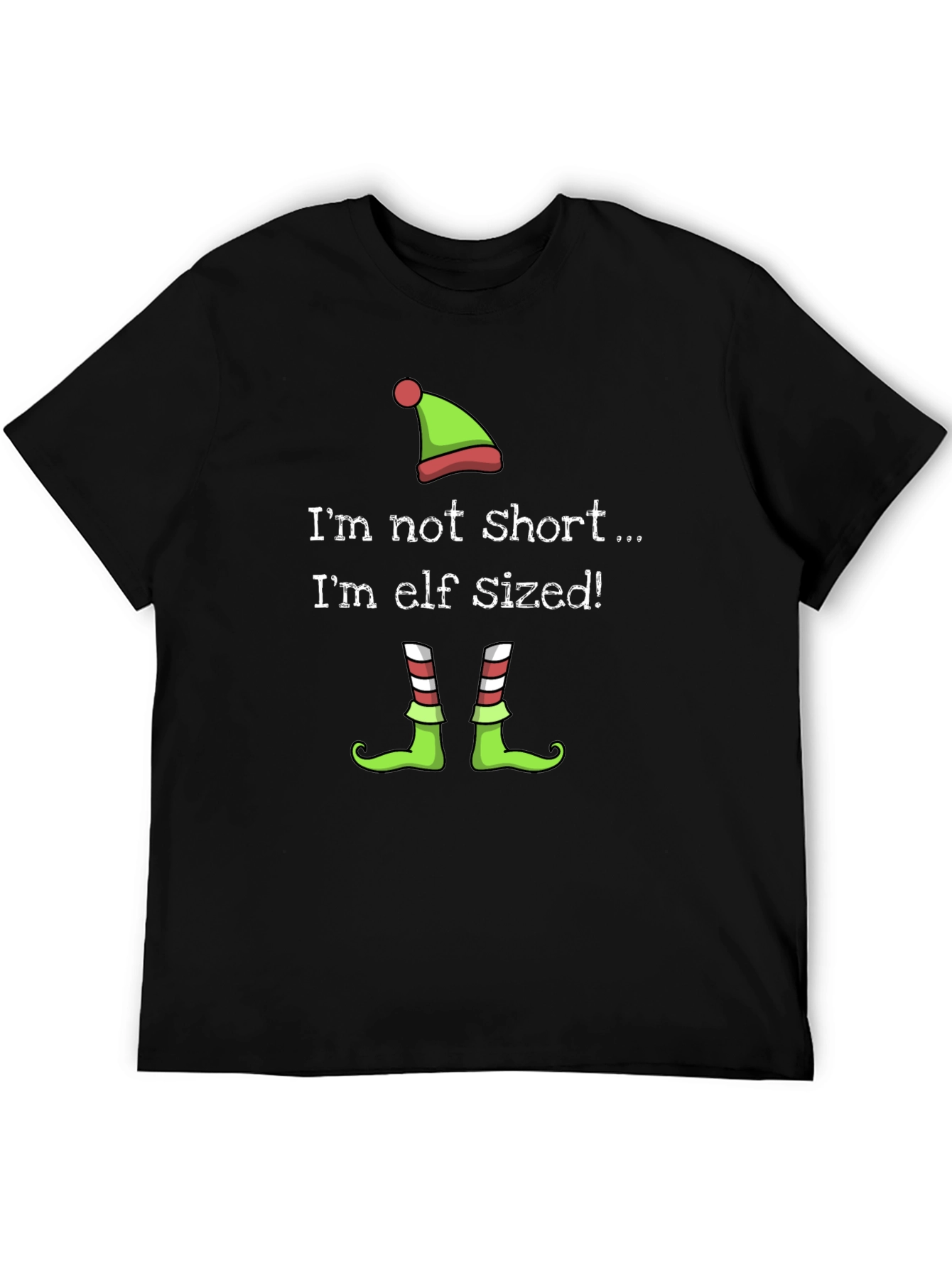 Elf Sized Graphic Tee - Holiday Fun