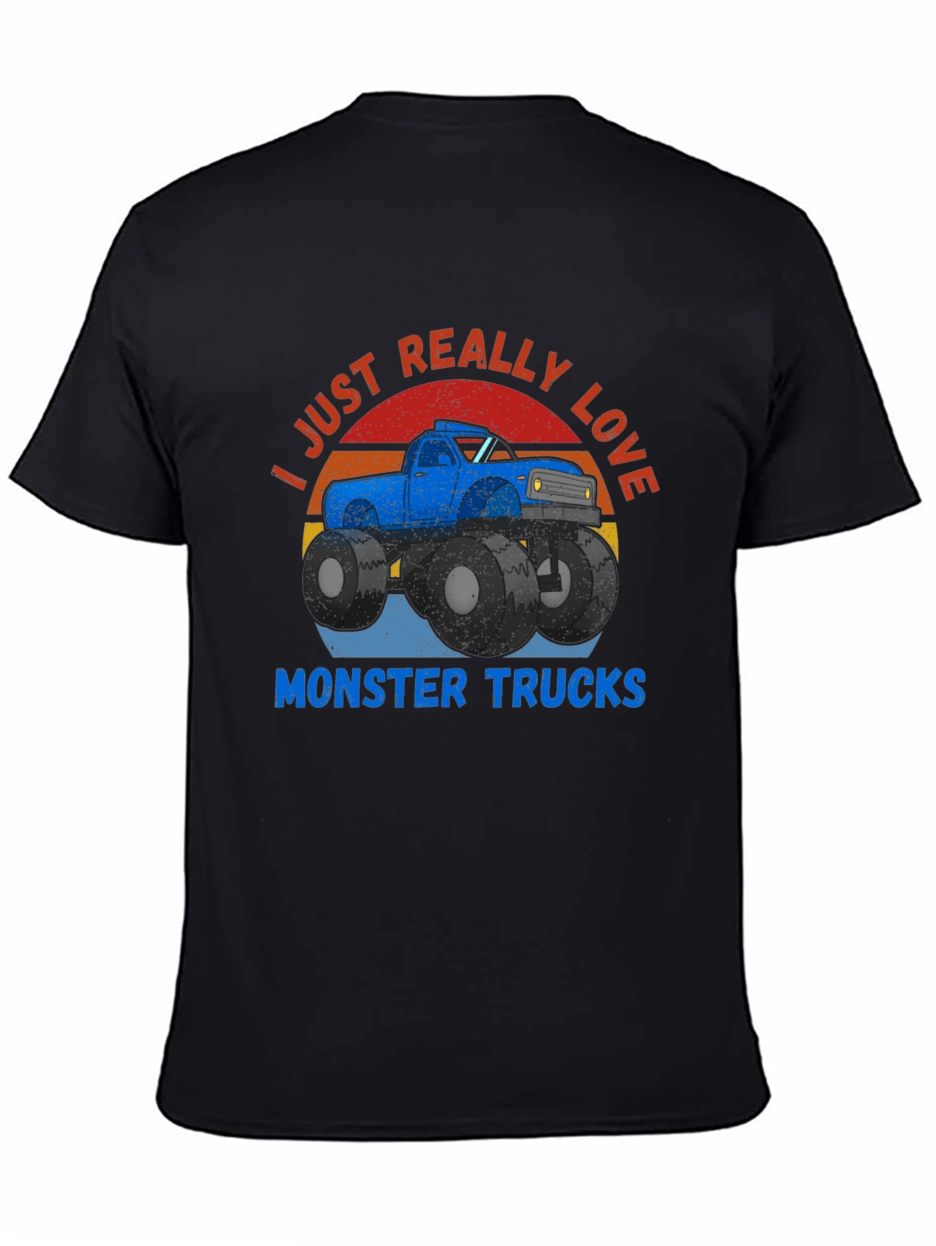 Monster Truck Lover Graphic T-Shirt