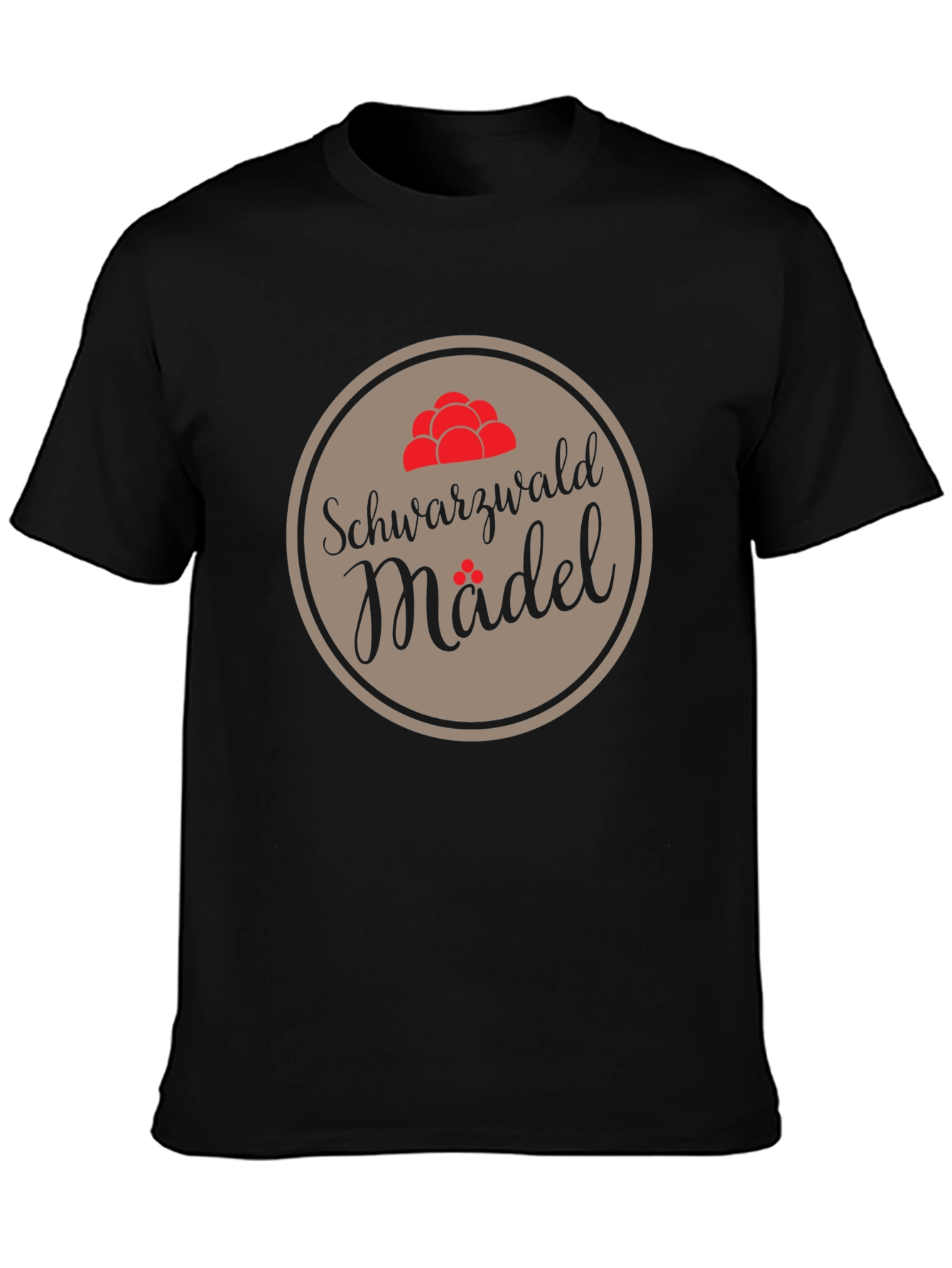 Schwarzwald Mädel Black T-Shirt