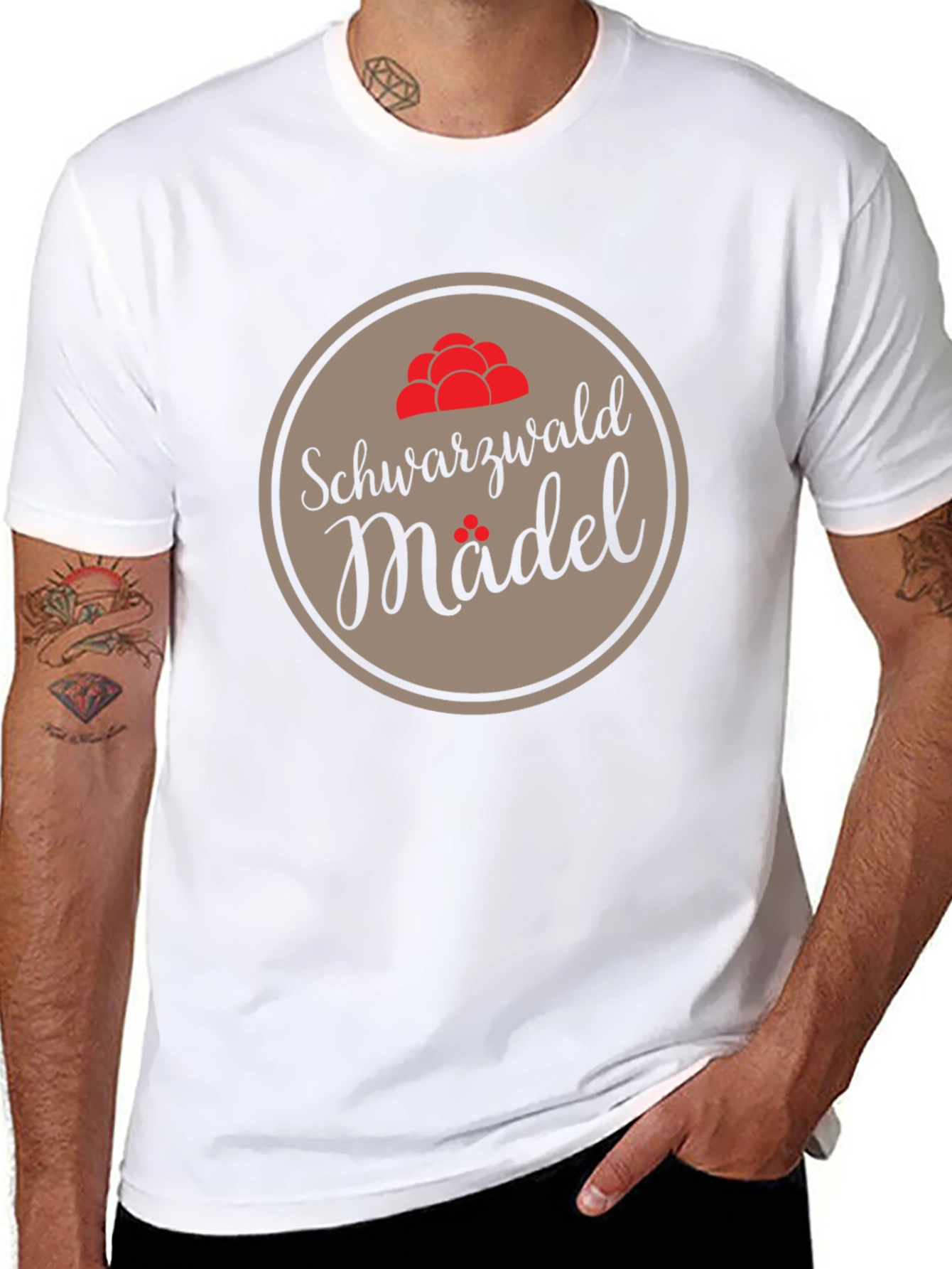 Schwarzwald Mädel Black T-Shirt