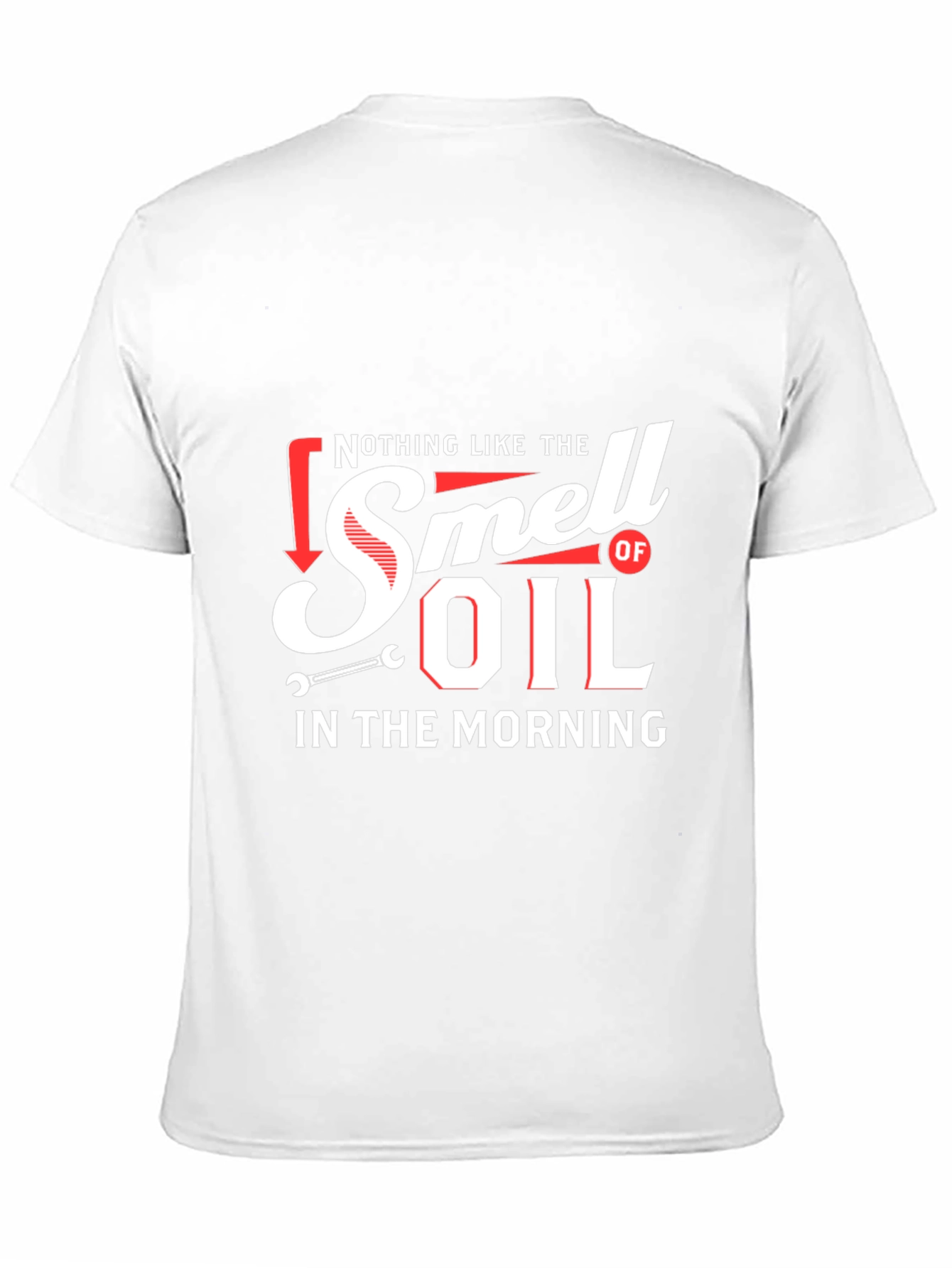 Smell of Oil Morning Black T-Shirt