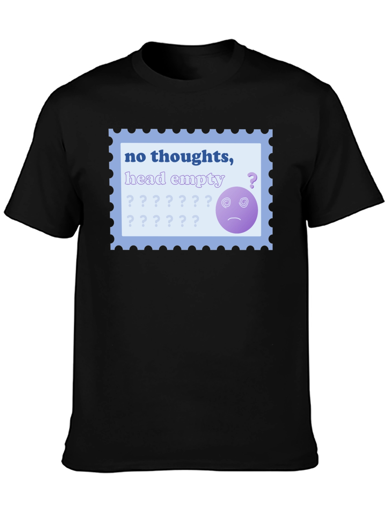 No Thoughts Head Empty Graphic T-Shirt