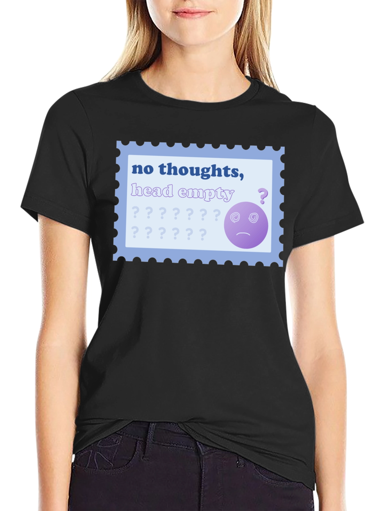 No Thoughts Head Empty Graphic T-Shirt