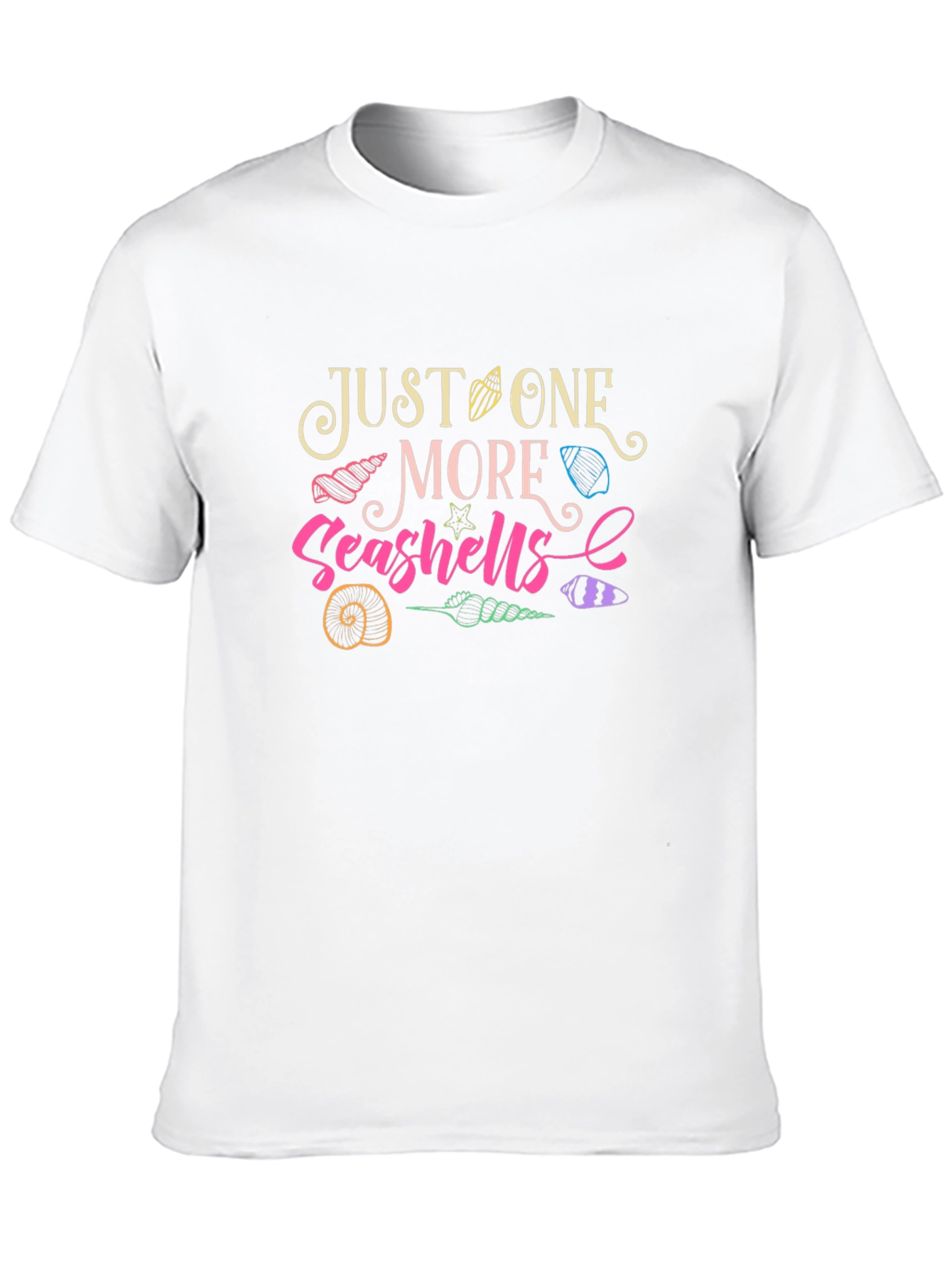 Just One More Seashells Graphic T-Shirt