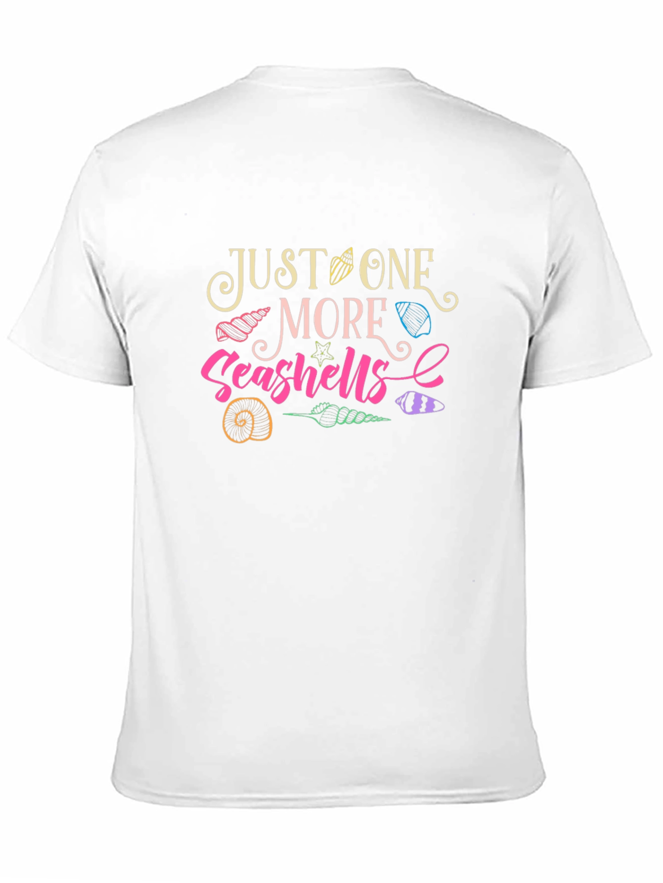 Just One More Seashells Graphic T-Shirt