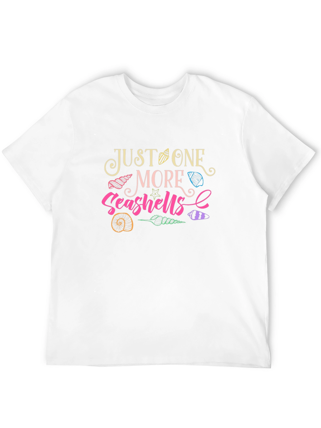 Just One More Seashells Graphic T-Shirt