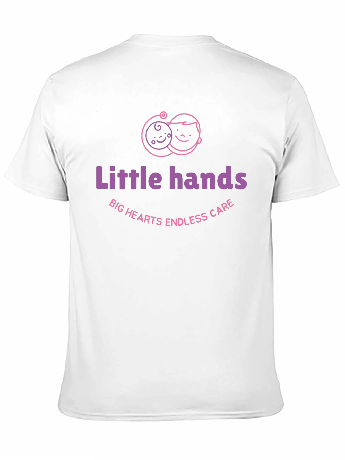 Little Hands Big Hearts Black T-Shirt