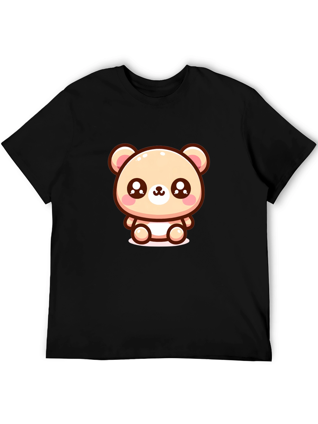 Kawaii Bear Graphic Tee - Soft & Stylish