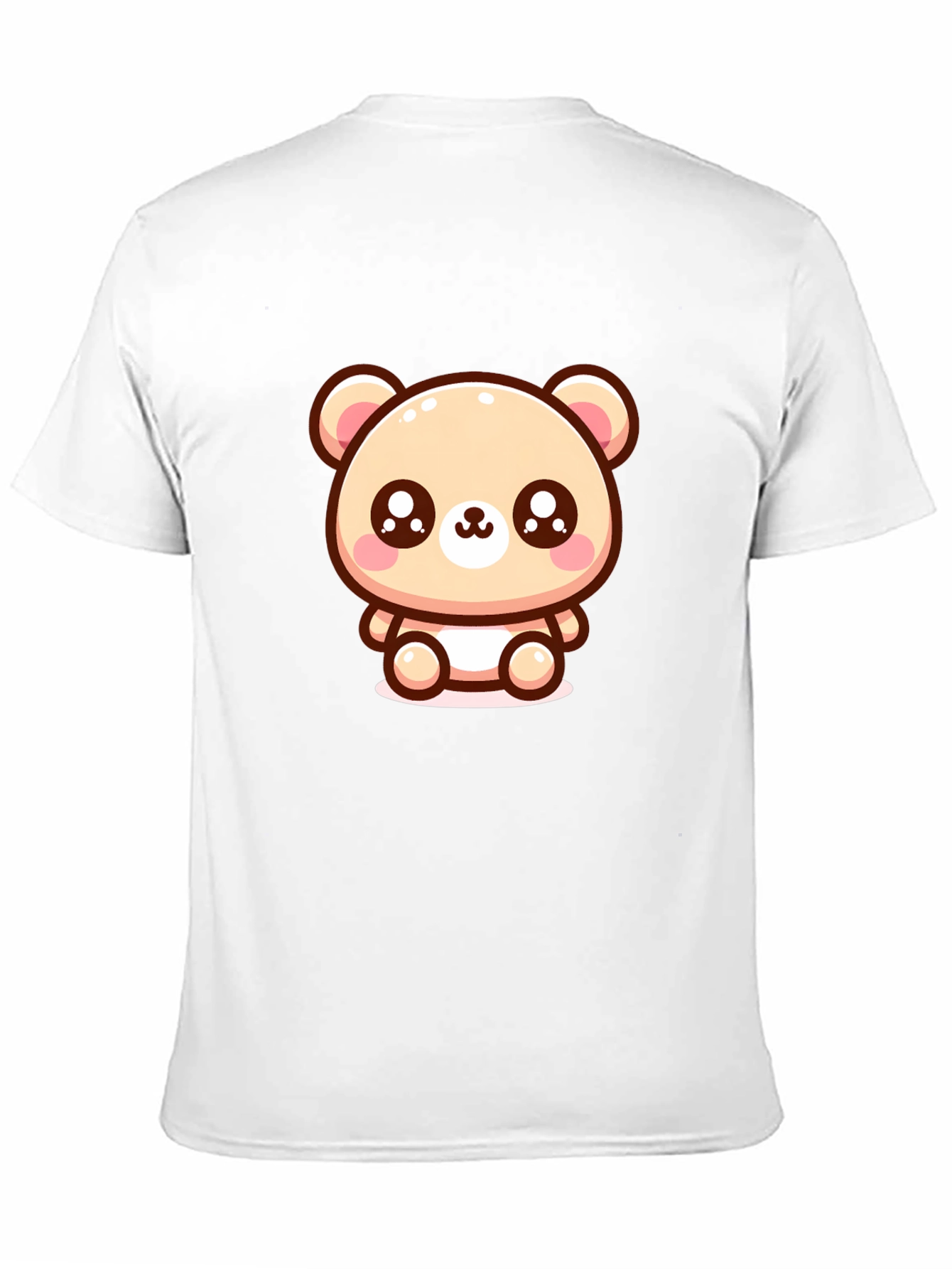 Kawaii Bear Graphic Tee - Soft & Stylish