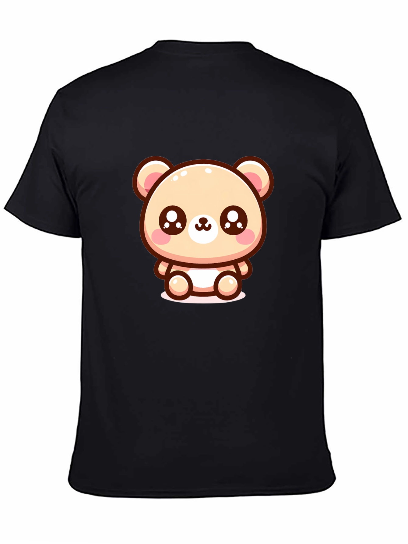 Kawaii Bear Graphic Tee - Soft & Stylish