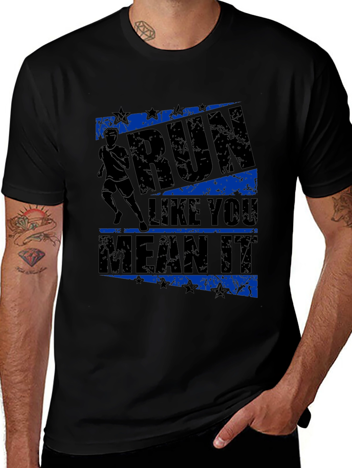 Run Like You Mean It Graphic T-Shirt