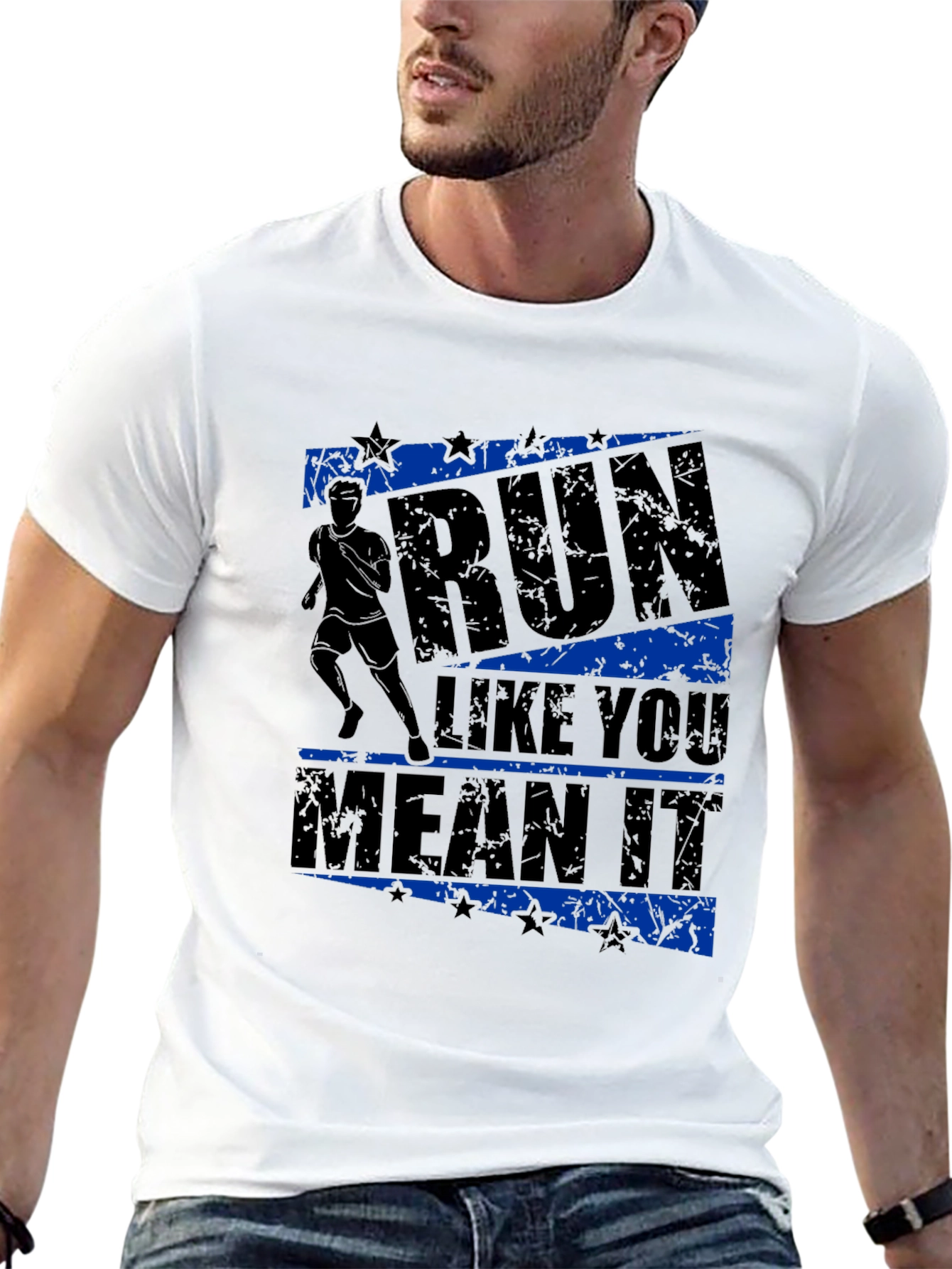 Run Like You Mean It Graphic T-Shirt