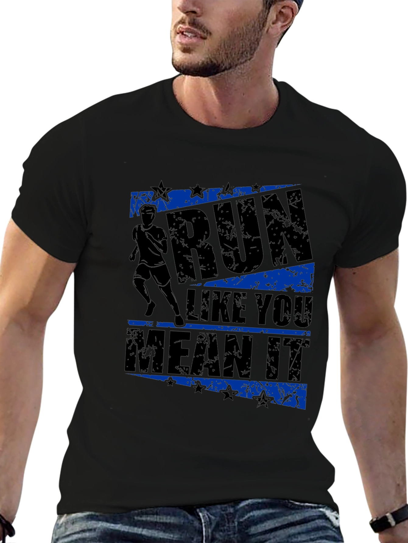 Run Like You Mean It Graphic T-Shirt